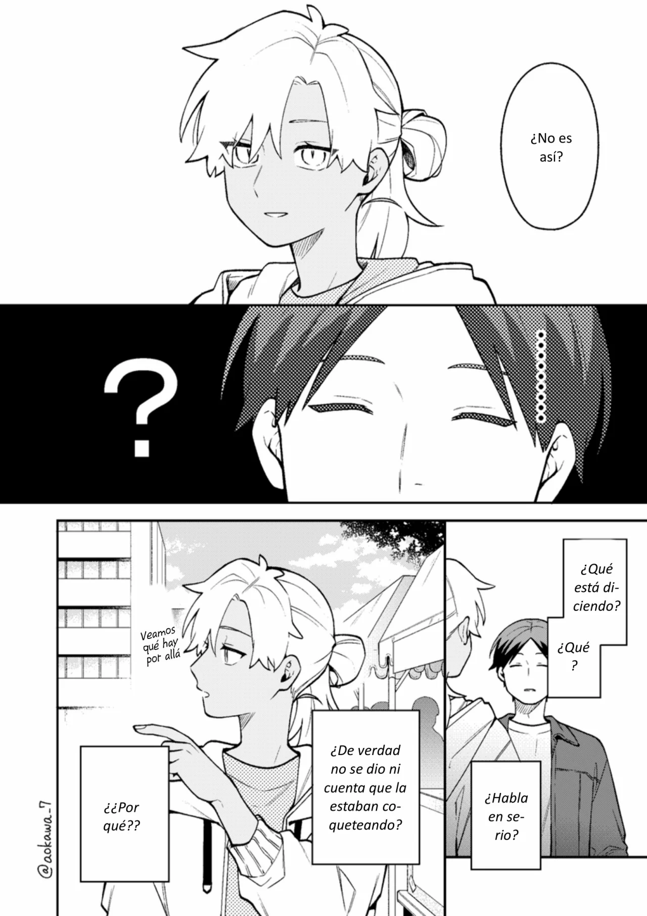 Gōkon ni ittara onna ga inakatta hanashi Capítulo 46 - Page 11