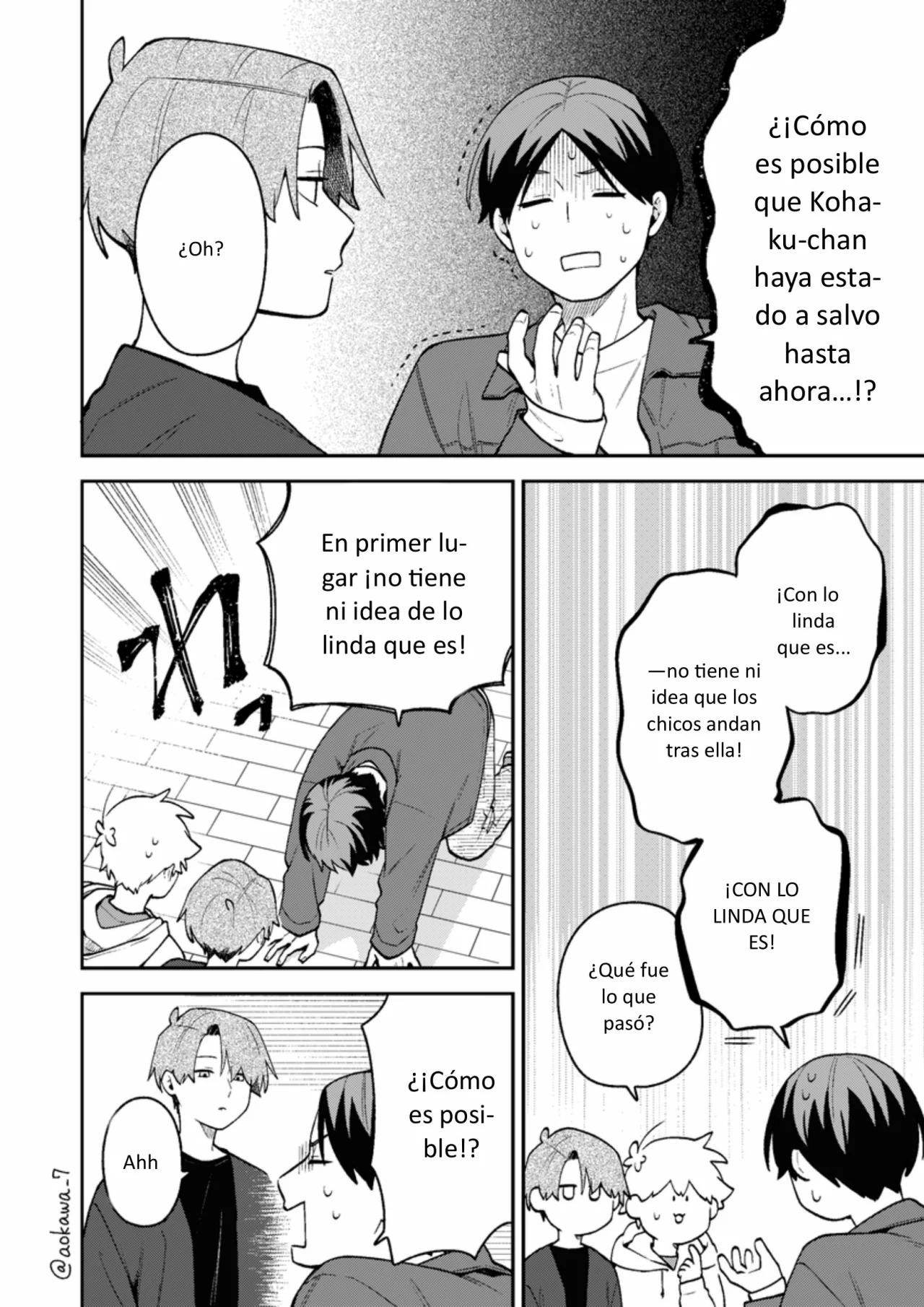Gōkon ni ittara onna ga inakatta hanashi Capítulo 46 - Page 15