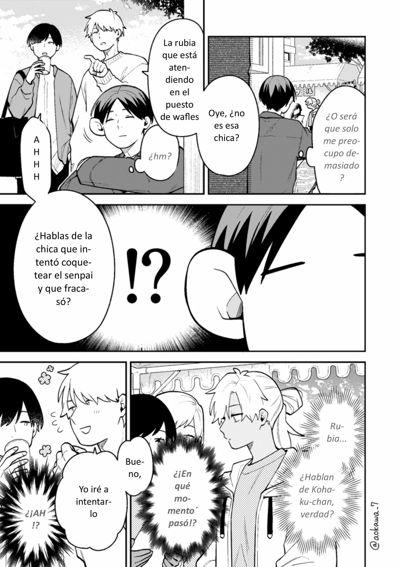 Gōkon ni ittara onna ga inakatta hanashi Capítulo 46 - Page 2