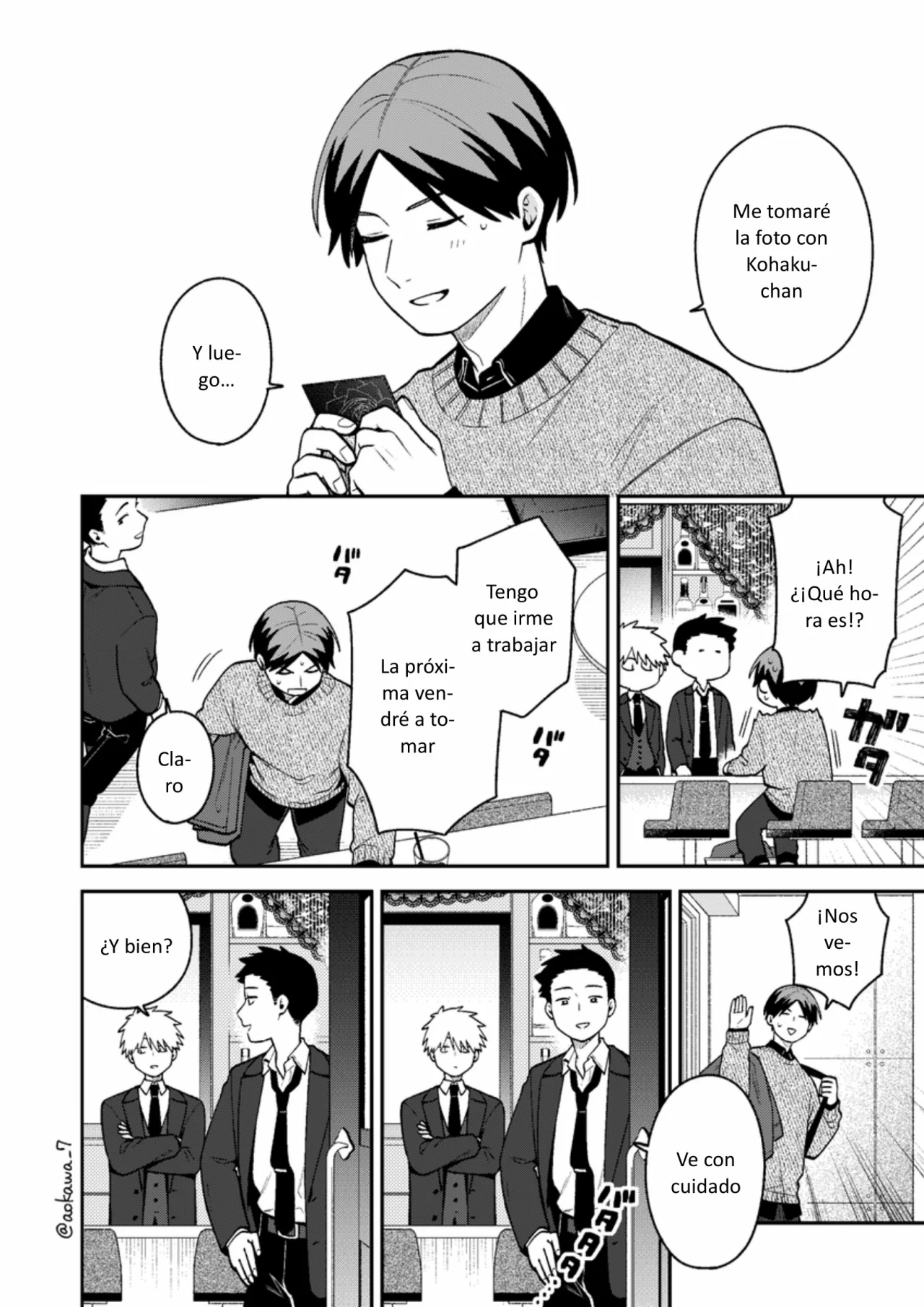 Gōkon ni ittara onna ga inakatta hanashi Capítulo 47 - Page 13