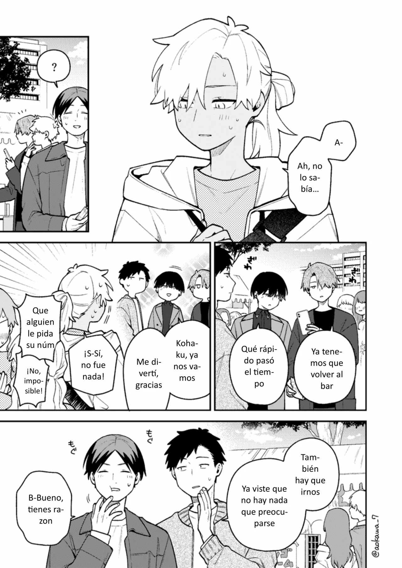 Gōkon ni ittara onna ga inakatta hanashi Capítulo 47 - Page 4