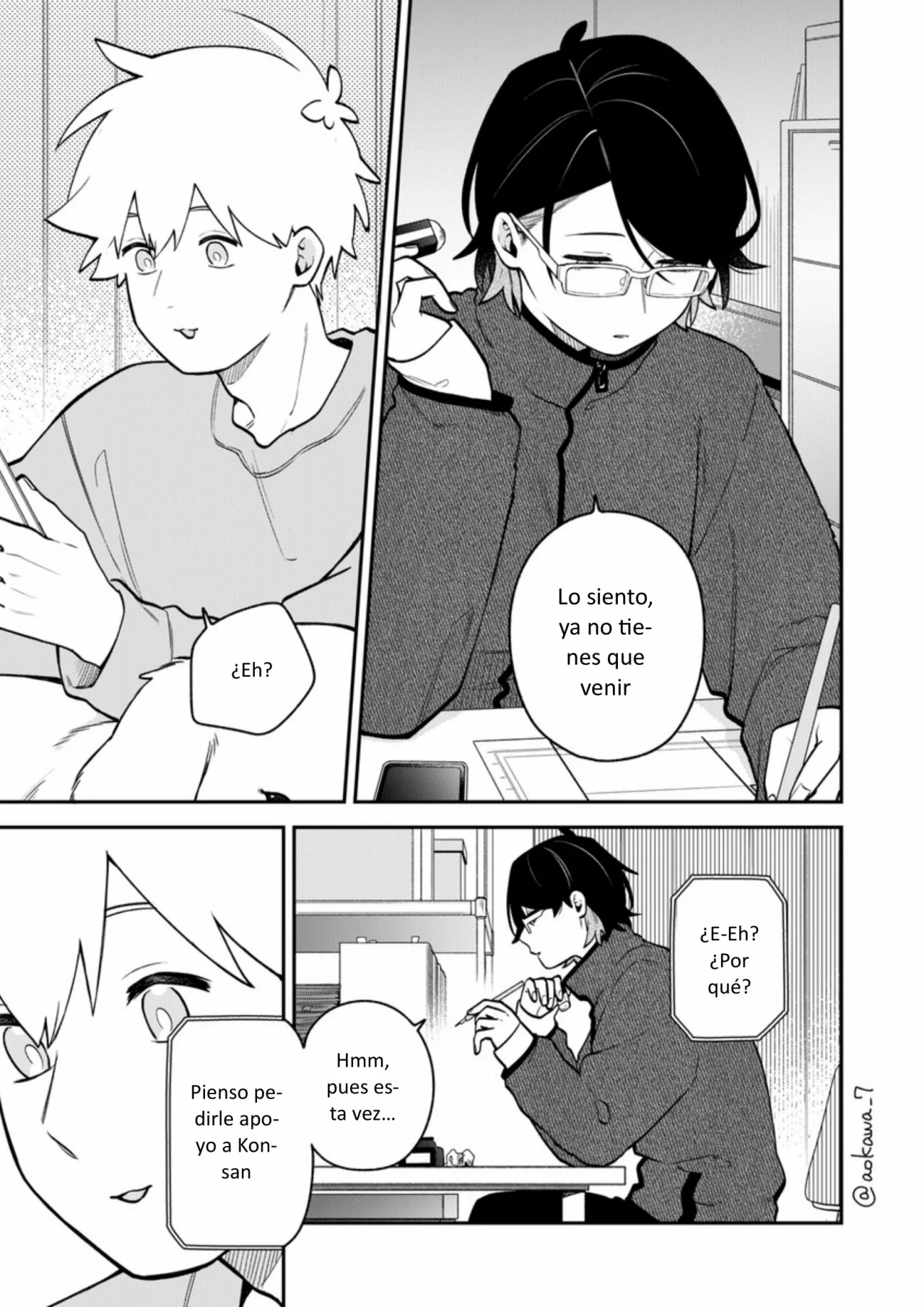 Gōkon ni ittara onna ga inakatta hanashi Capítulo 48 - Page 4