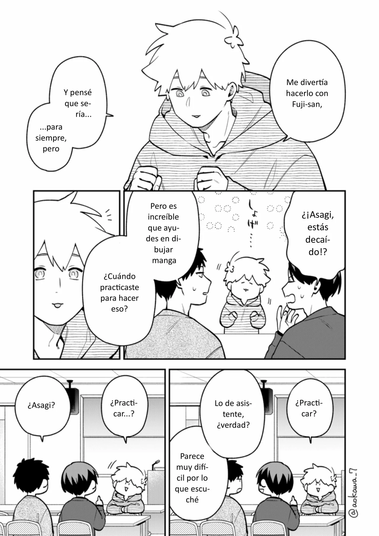 Gōkon ni ittara onna ga inakatta hanashi Capítulo 48 - Page 8