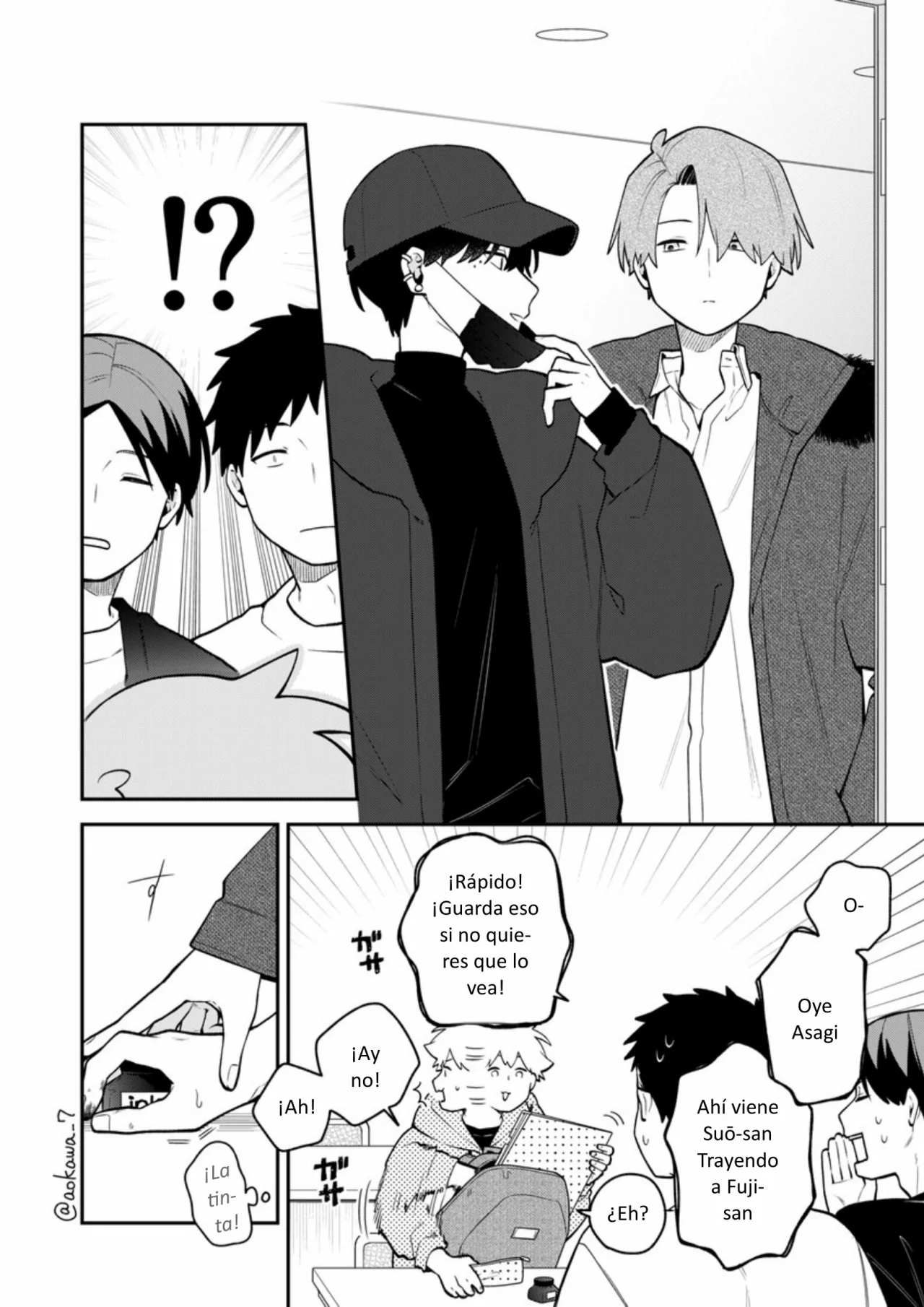 Gōkon ni ittara onna ga inakatta hanashi Capítulo 49 - Page 7