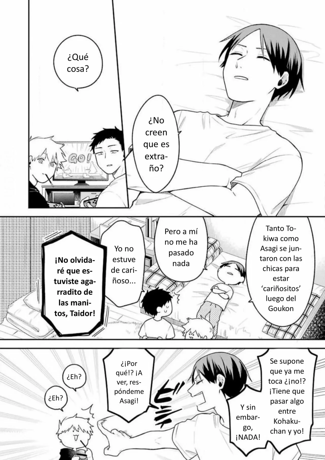 Gōkon ni ittara onna ga inakatta hanashi Capítulo 5 - Page 2