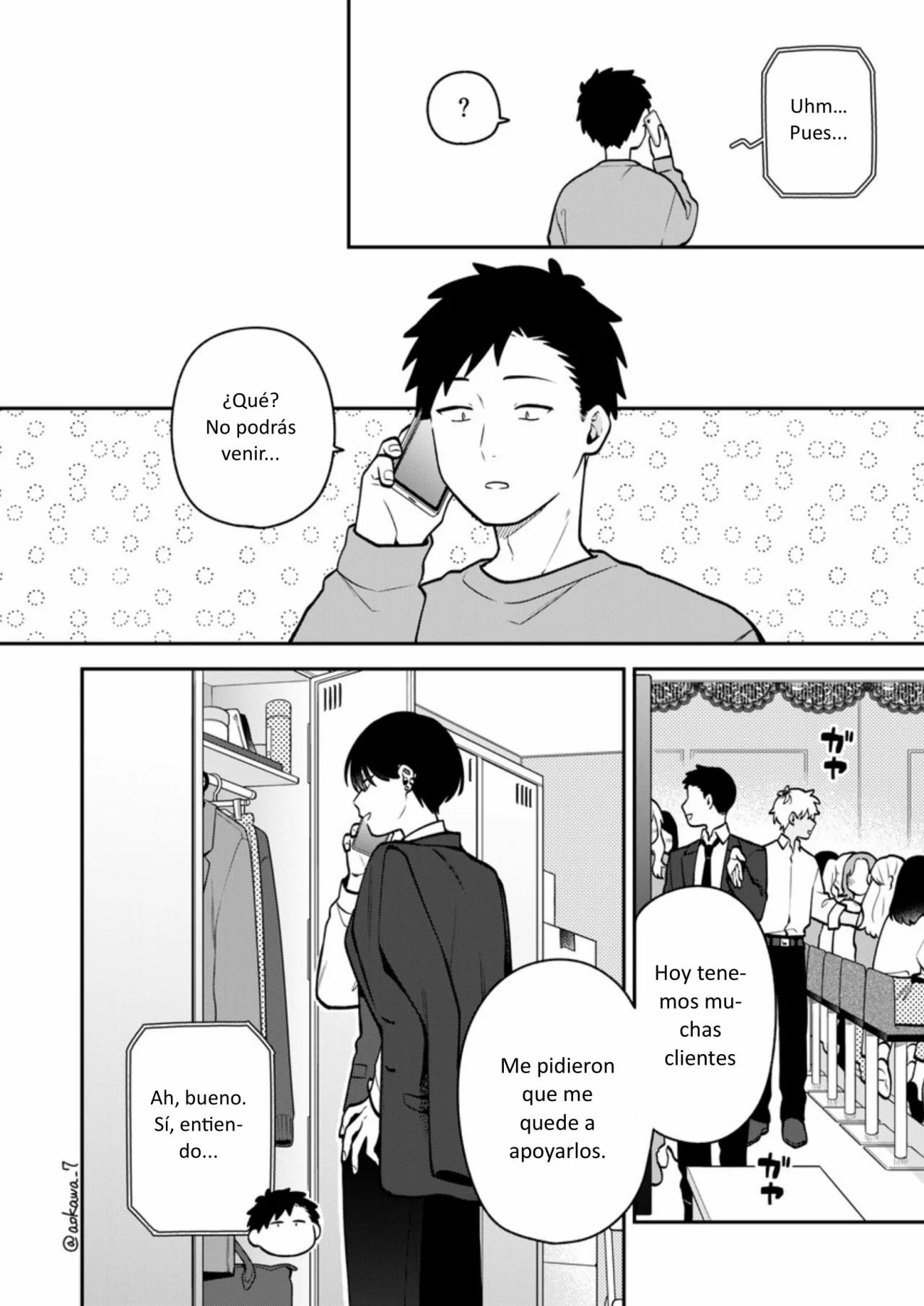 Gōkon ni ittara onna ga inakatta hanashi Capítulo 50 - Page 11