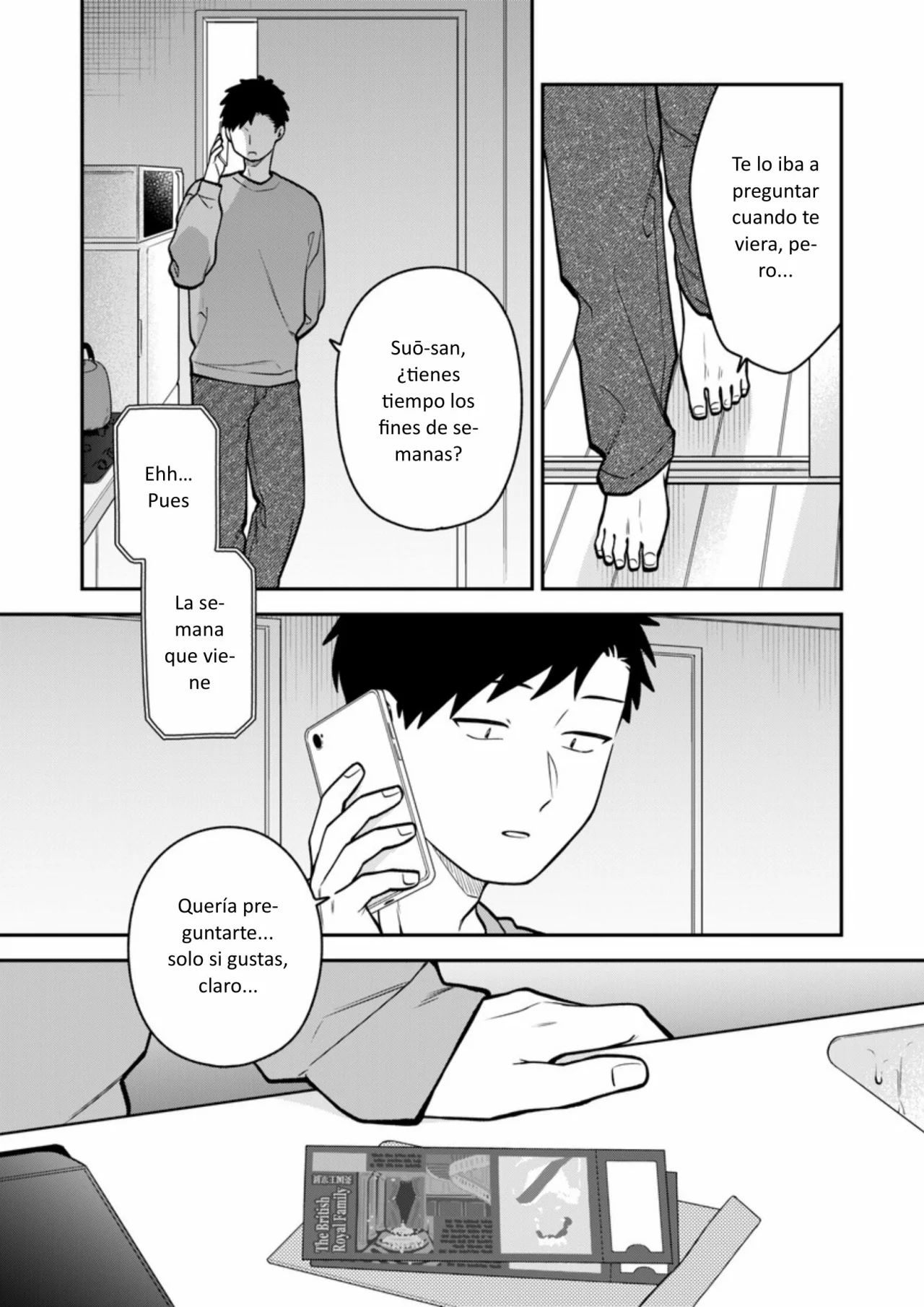 Gōkon ni ittara onna ga inakatta hanashi Capítulo 50 - Page 14