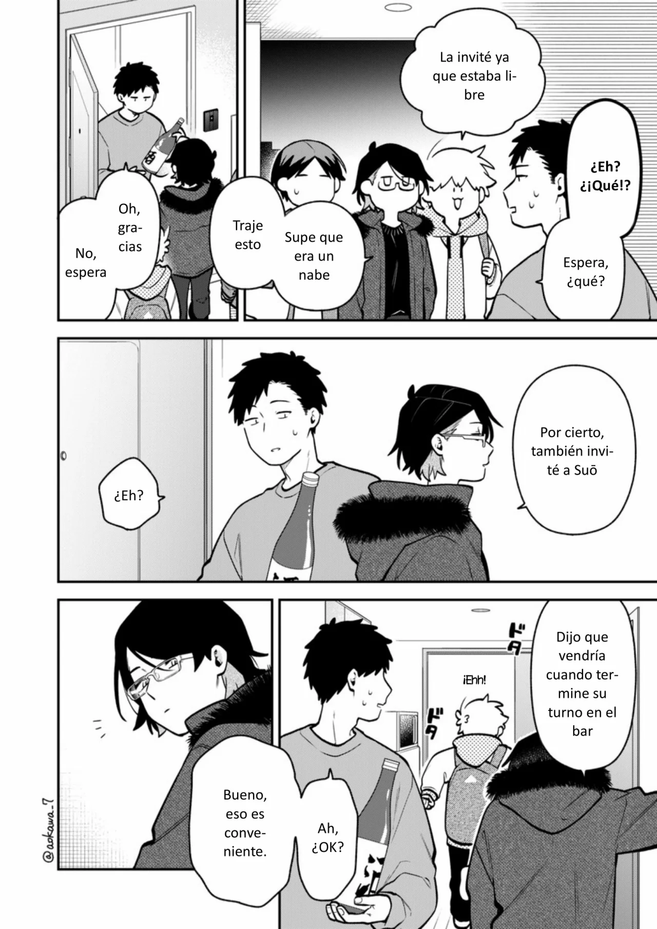 Gōkon ni ittara onna ga inakatta hanashi Capítulo 50 - Page 5