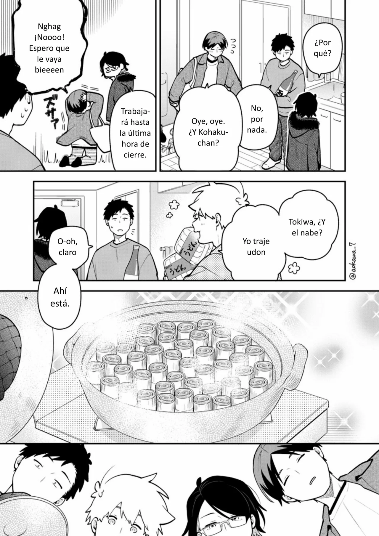 Gōkon ni ittara onna ga inakatta hanashi Capítulo 50 - Page 6