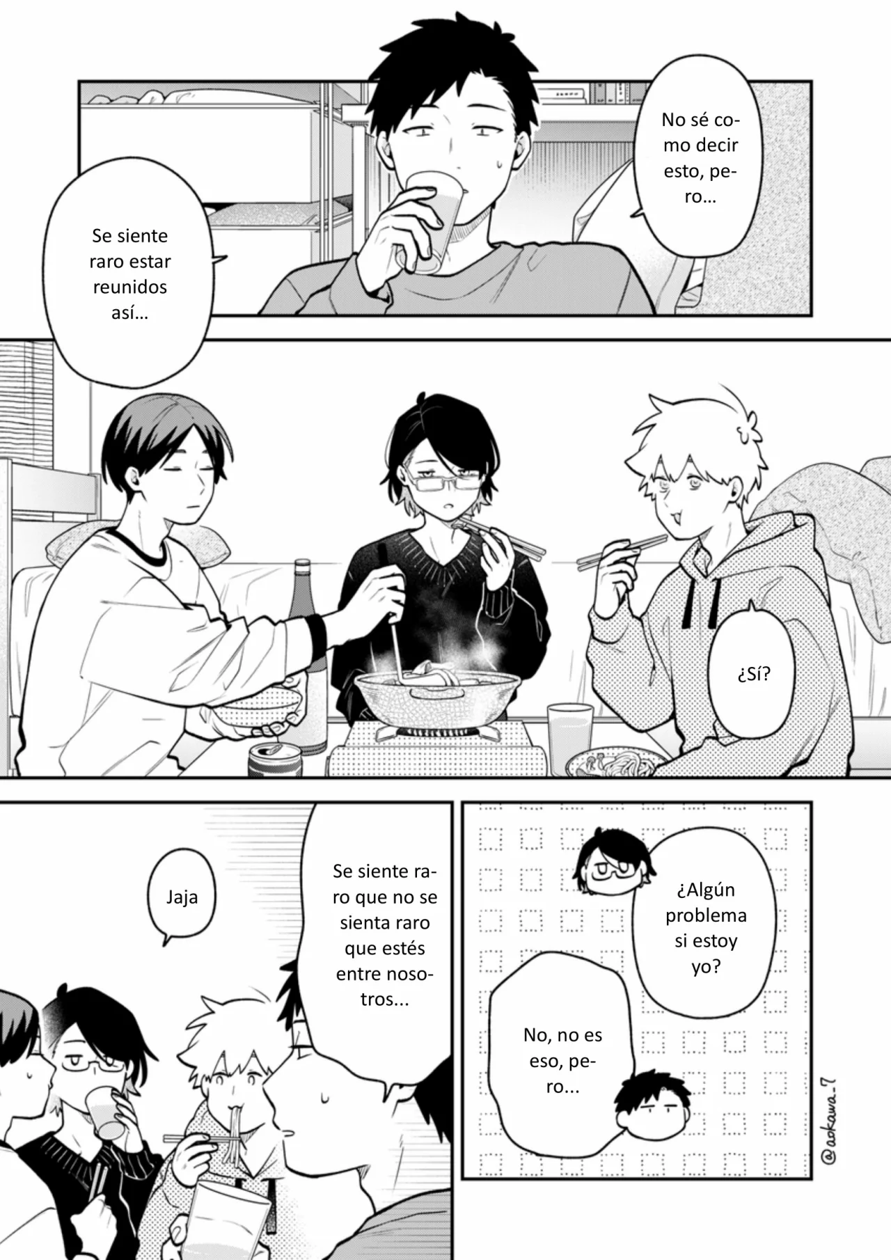 Gōkon ni ittara onna ga inakatta hanashi Capítulo 50 - Page 8