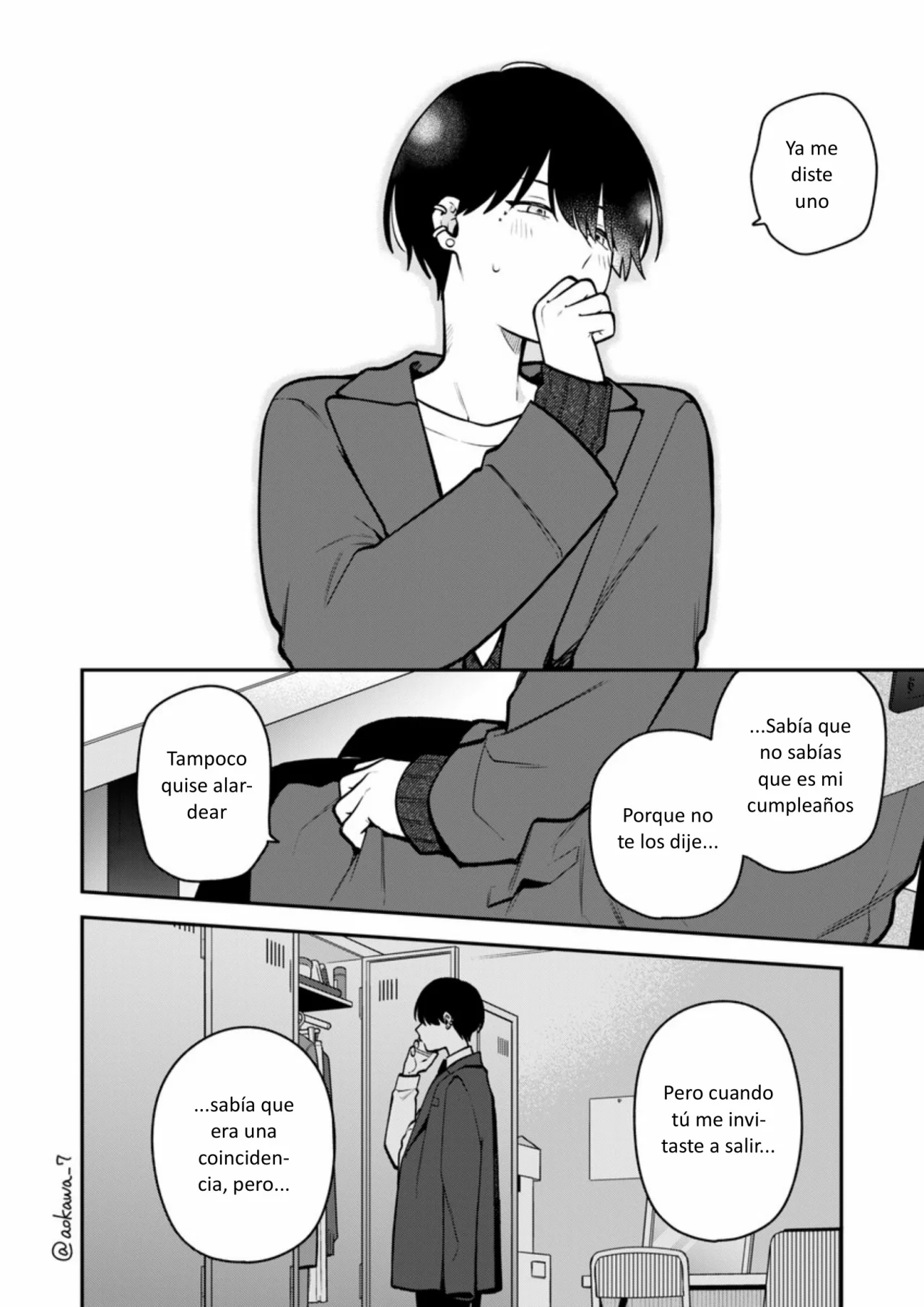 Gōkon ni ittara onna ga inakatta hanashi Capítulo 51 - Page 17