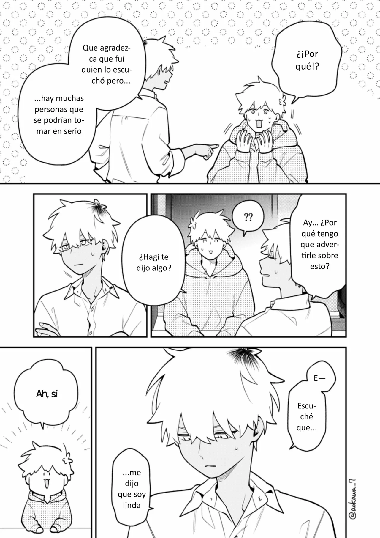 Gōkon ni ittara onna ga inakatta hanashi Capítulo 52 - Page 10