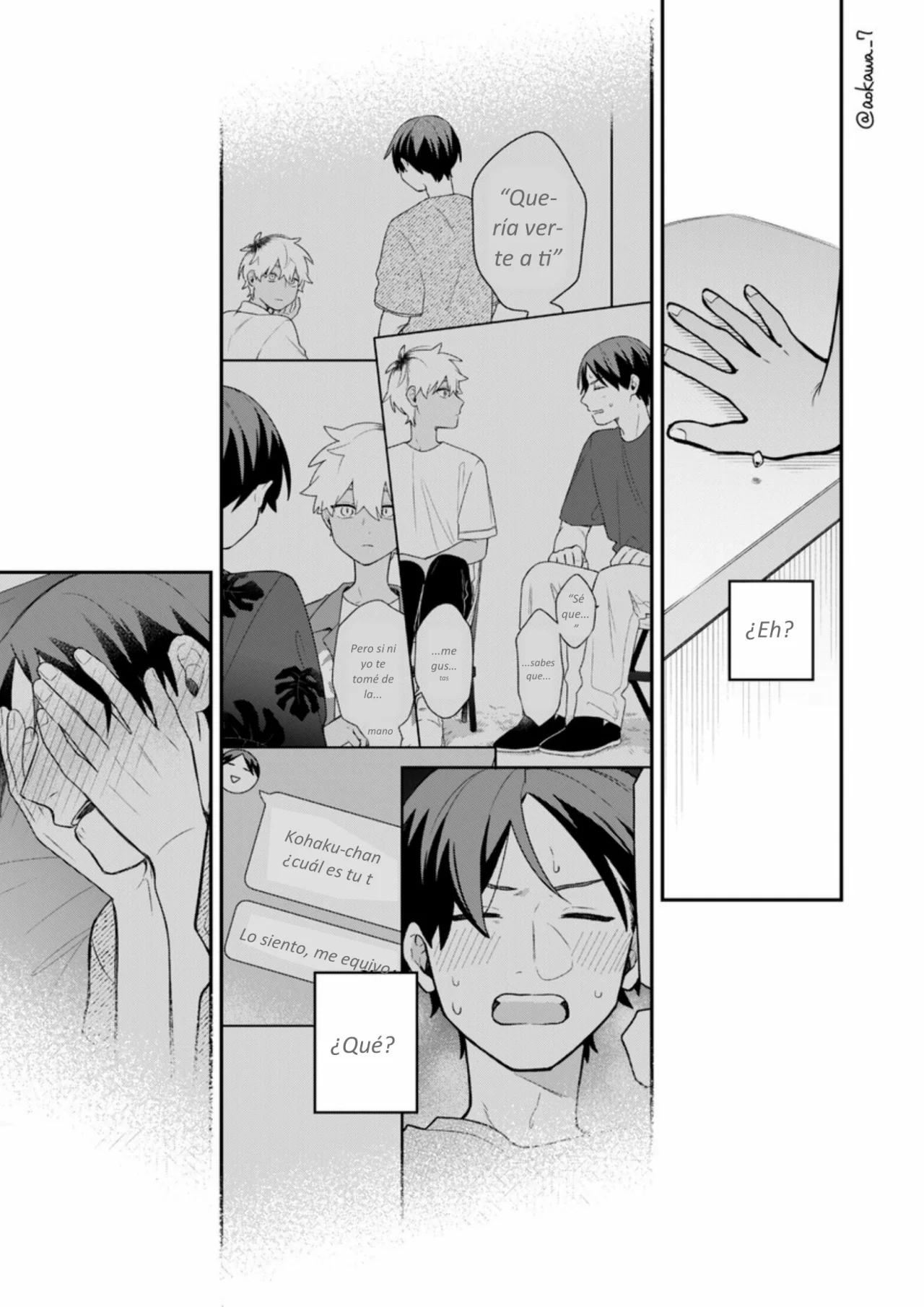 Gōkon ni ittara onna ga inakatta hanashi Capítulo 52 - Page 16