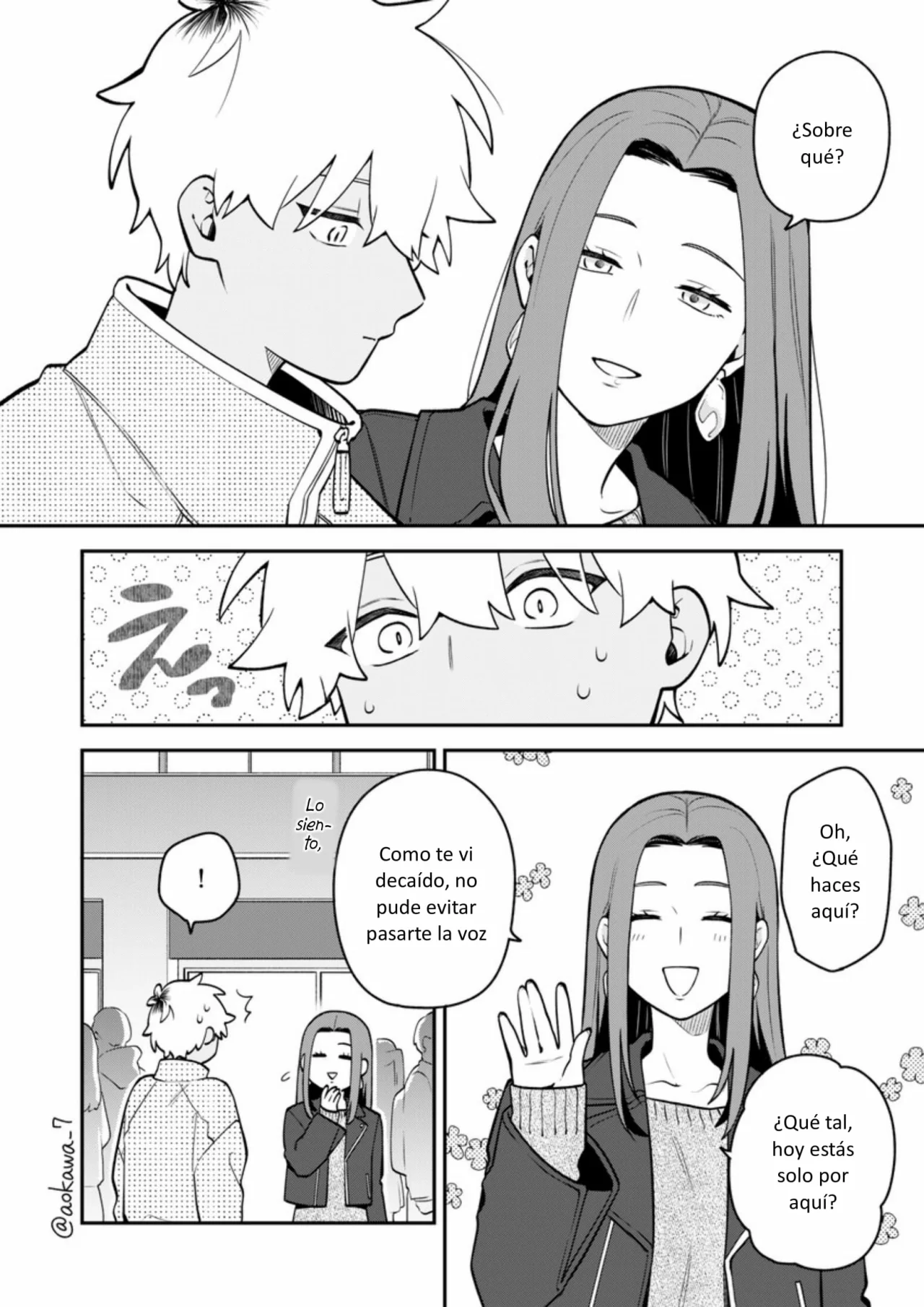 Gōkon ni ittara onna ga inakatta hanashi Capítulo 53 - Page 11