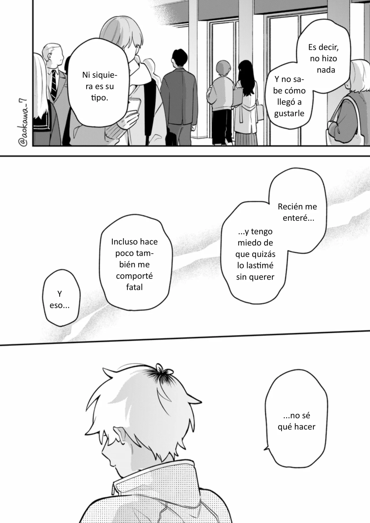 Gōkon ni ittara onna ga inakatta hanashi Capítulo 53 - Page 15