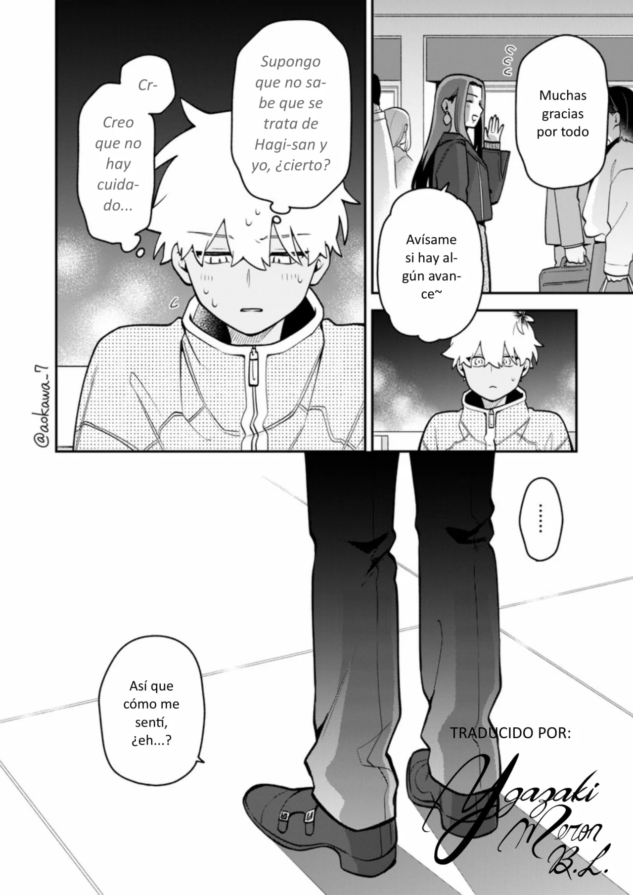 Gōkon ni ittara onna ga inakatta hanashi Capítulo 53 - Page 21