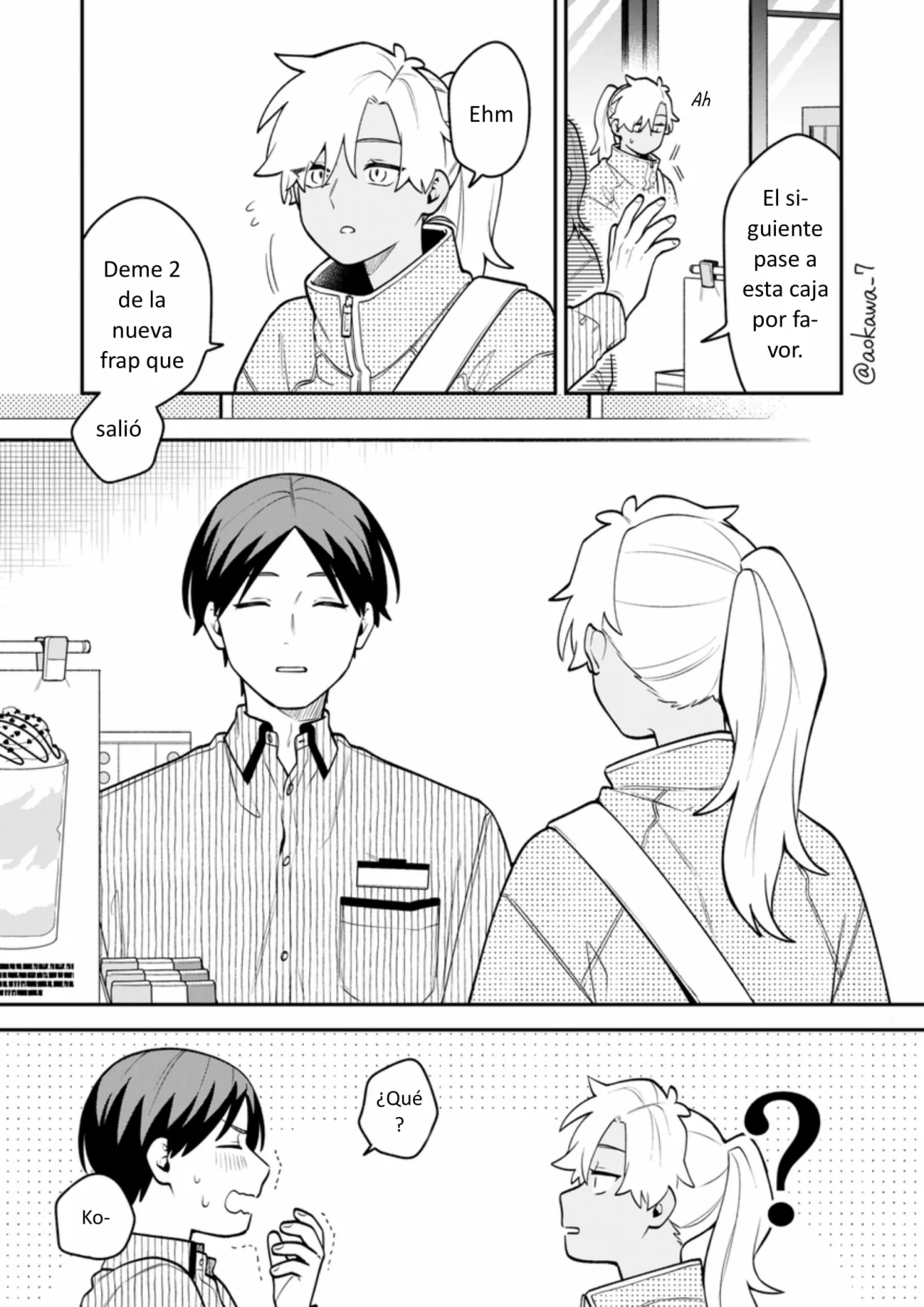 Gōkon ni ittara onna ga inakatta hanashi Capítulo 53 - Page 4