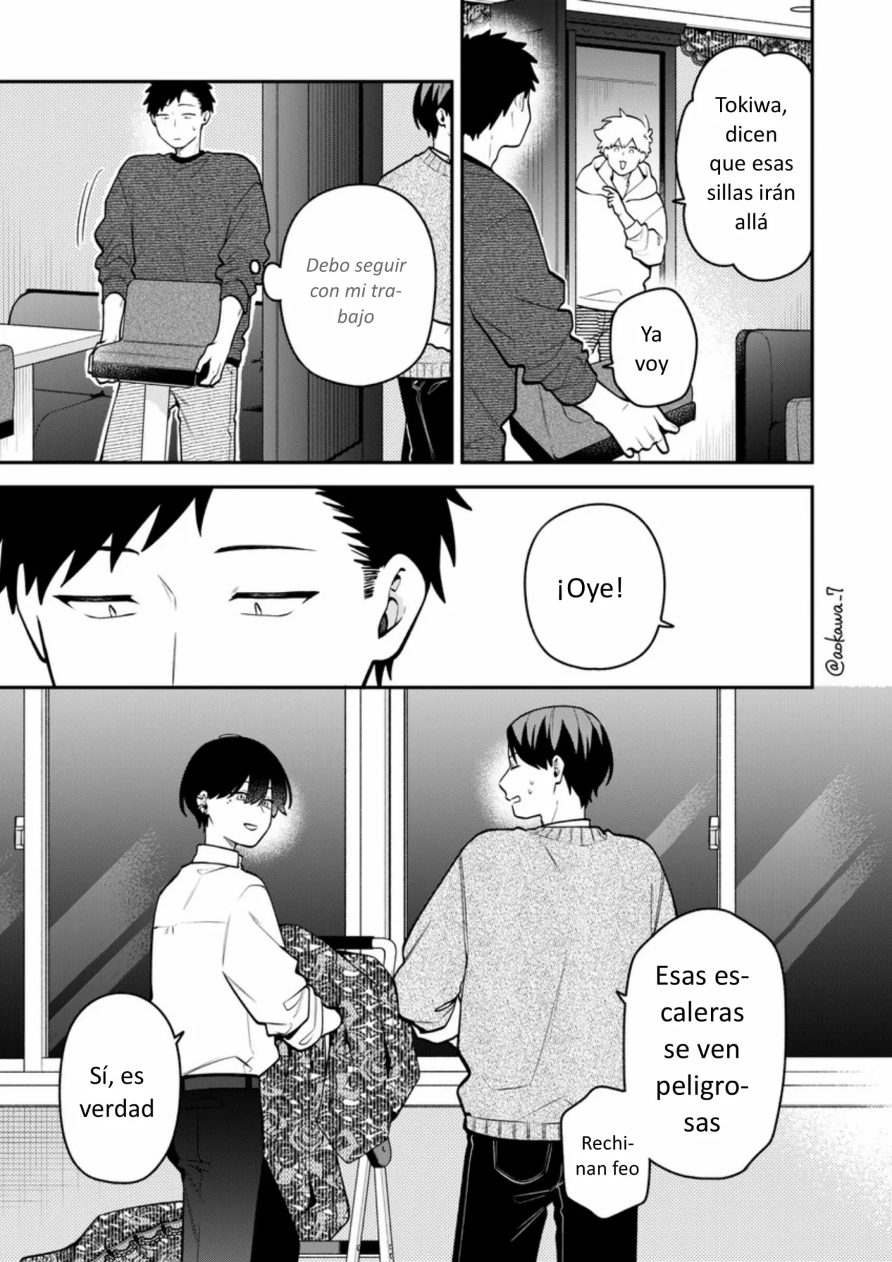 Gōkon ni ittara onna ga inakatta hanashi Capítulo 54 - Page 10