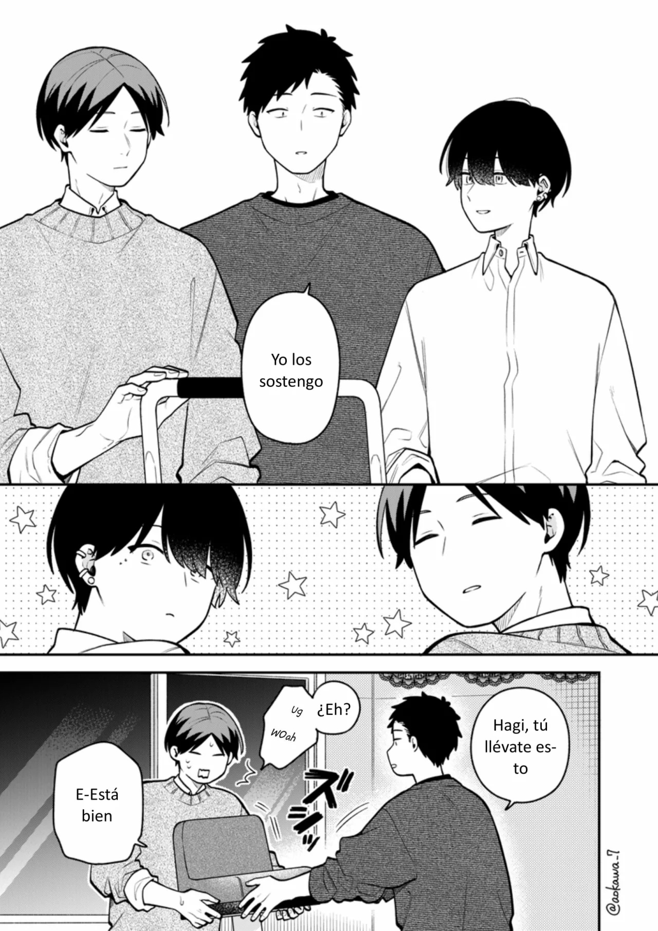 Gōkon ni ittara onna ga inakatta hanashi Capítulo 54 - Page 12