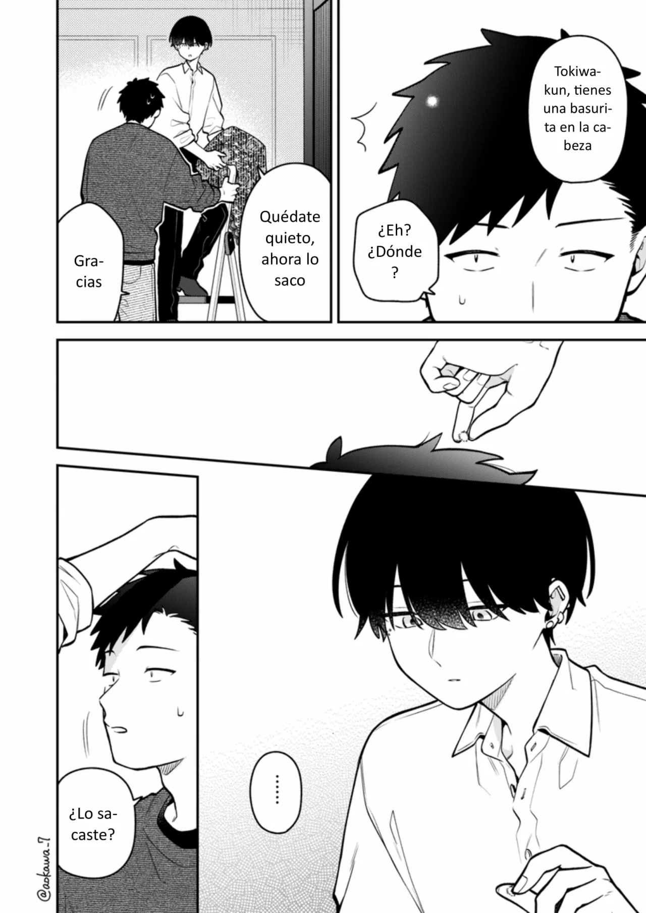 Gōkon ni ittara onna ga inakatta hanashi Capítulo 54 - Page 15