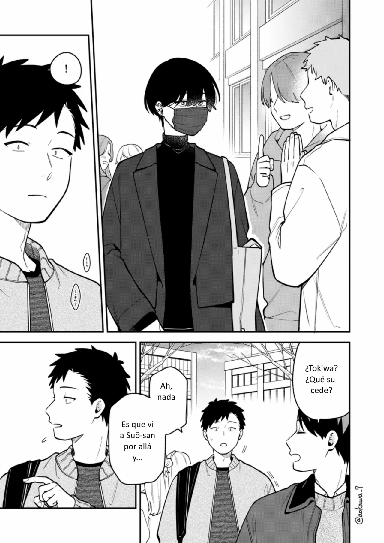 Gōkon ni ittara onna ga inakatta hanashi Capítulo 54 - Page 2