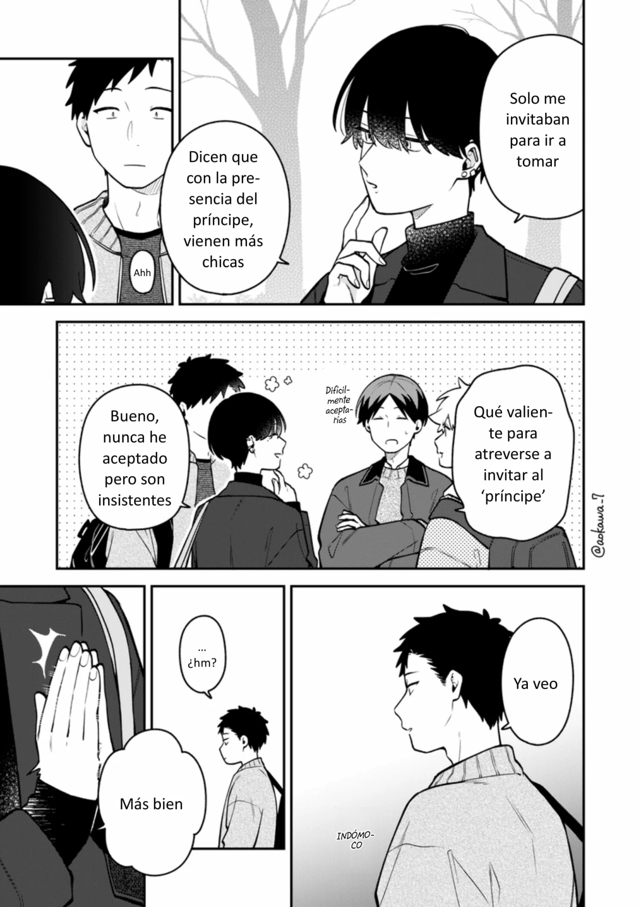 Gōkon ni ittara onna ga inakatta hanashi Capítulo 54 - Page 4