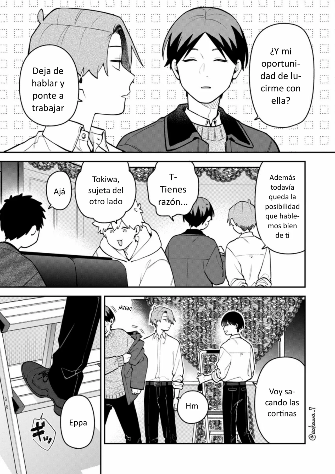 Gōkon ni ittara onna ga inakatta hanashi Capítulo 54 - Page 8