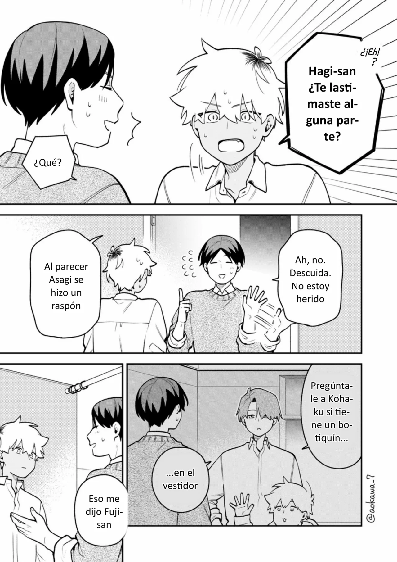 Gōkon ni ittara onna ga inakatta hanashi Capítulo 55 - Page 16