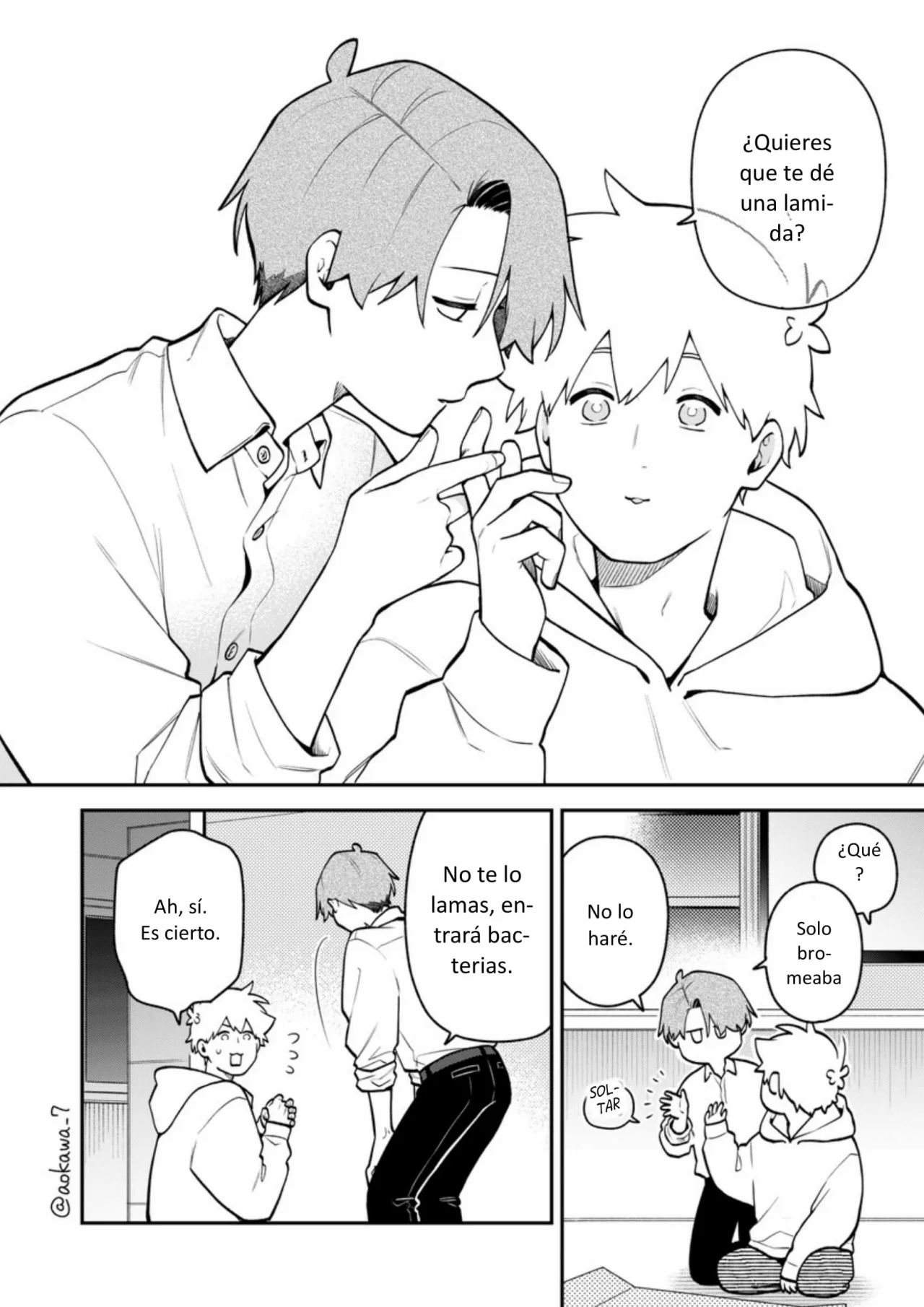 Gōkon ni ittara onna ga inakatta hanashi Capítulo 55 - Page 5