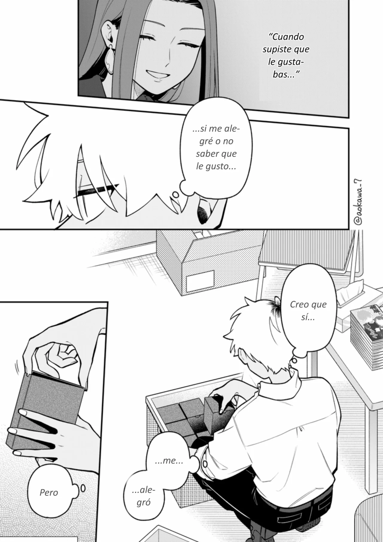 Gōkon ni ittara onna ga inakatta hanashi Capítulo 55 - Page 8