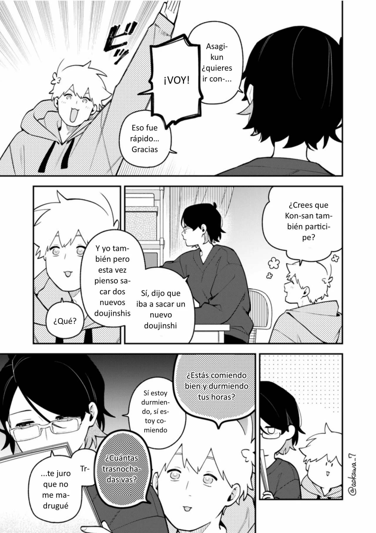 Gōkon ni ittara onna ga inakatta hanashi Capítulo 56 - Page 2