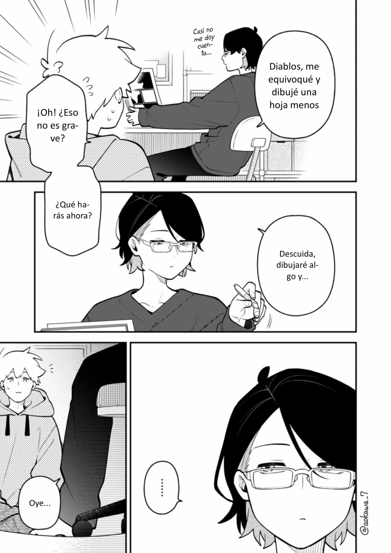 Gōkon ni ittara onna ga inakatta hanashi Capítulo 56 - Page 4