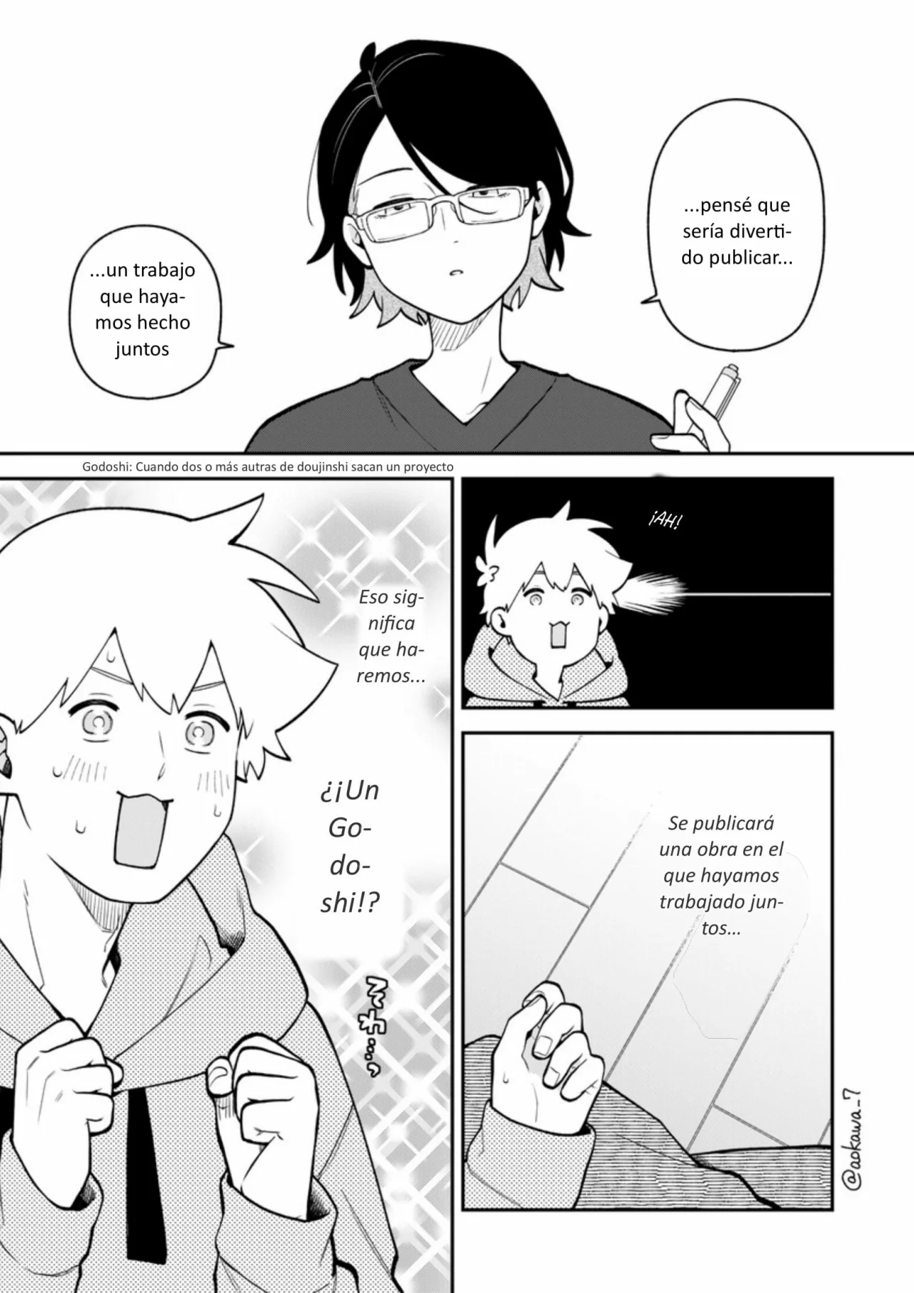 Gōkon ni ittara onna ga inakatta hanashi Capítulo 56 - Page 6