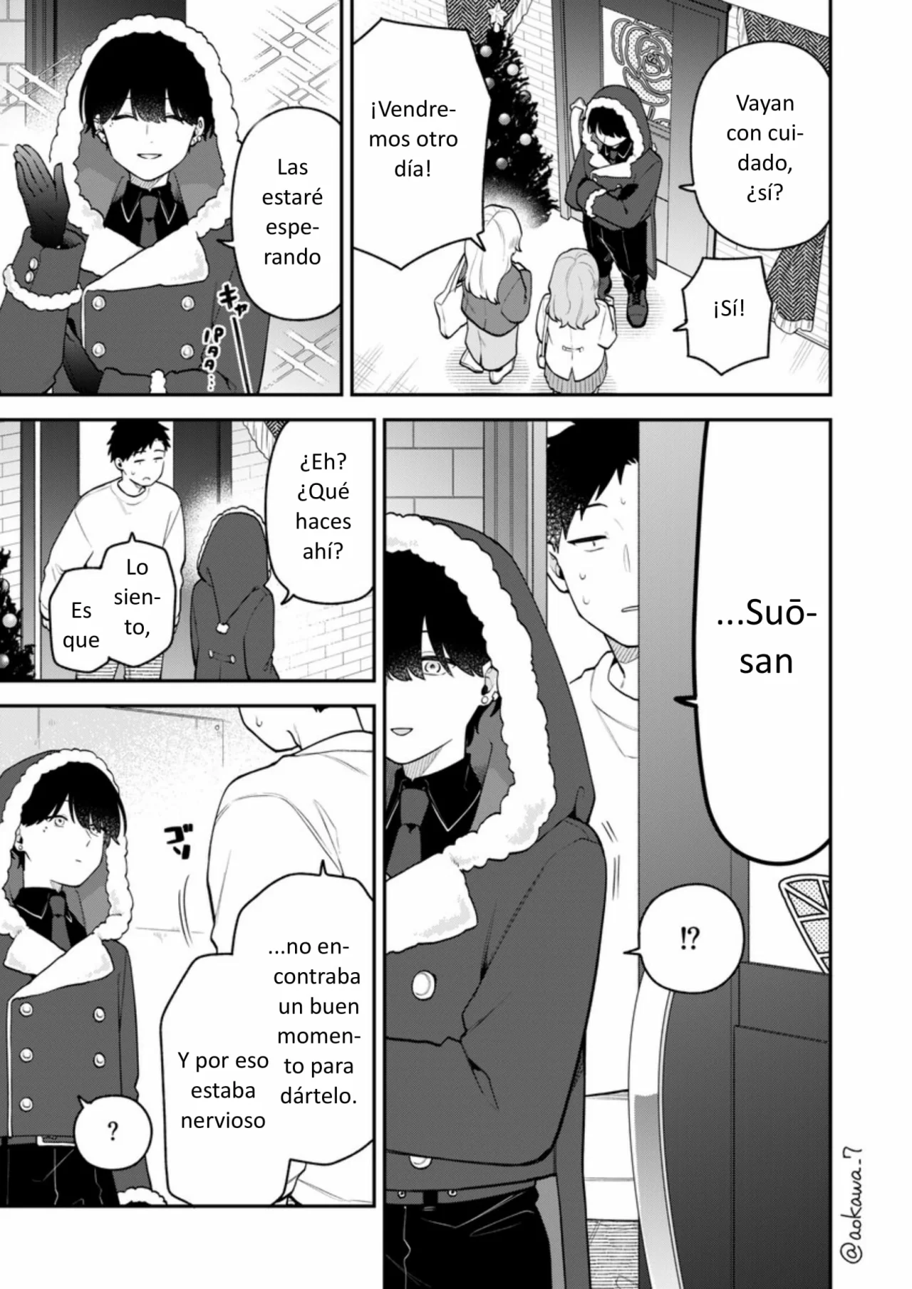 Gōkon ni ittara onna ga inakatta hanashi Capítulo 57 - Page 14