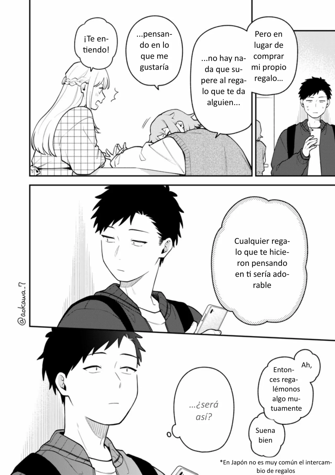 Gōkon ni ittara onna ga inakatta hanashi Capítulo 57 - Page 7