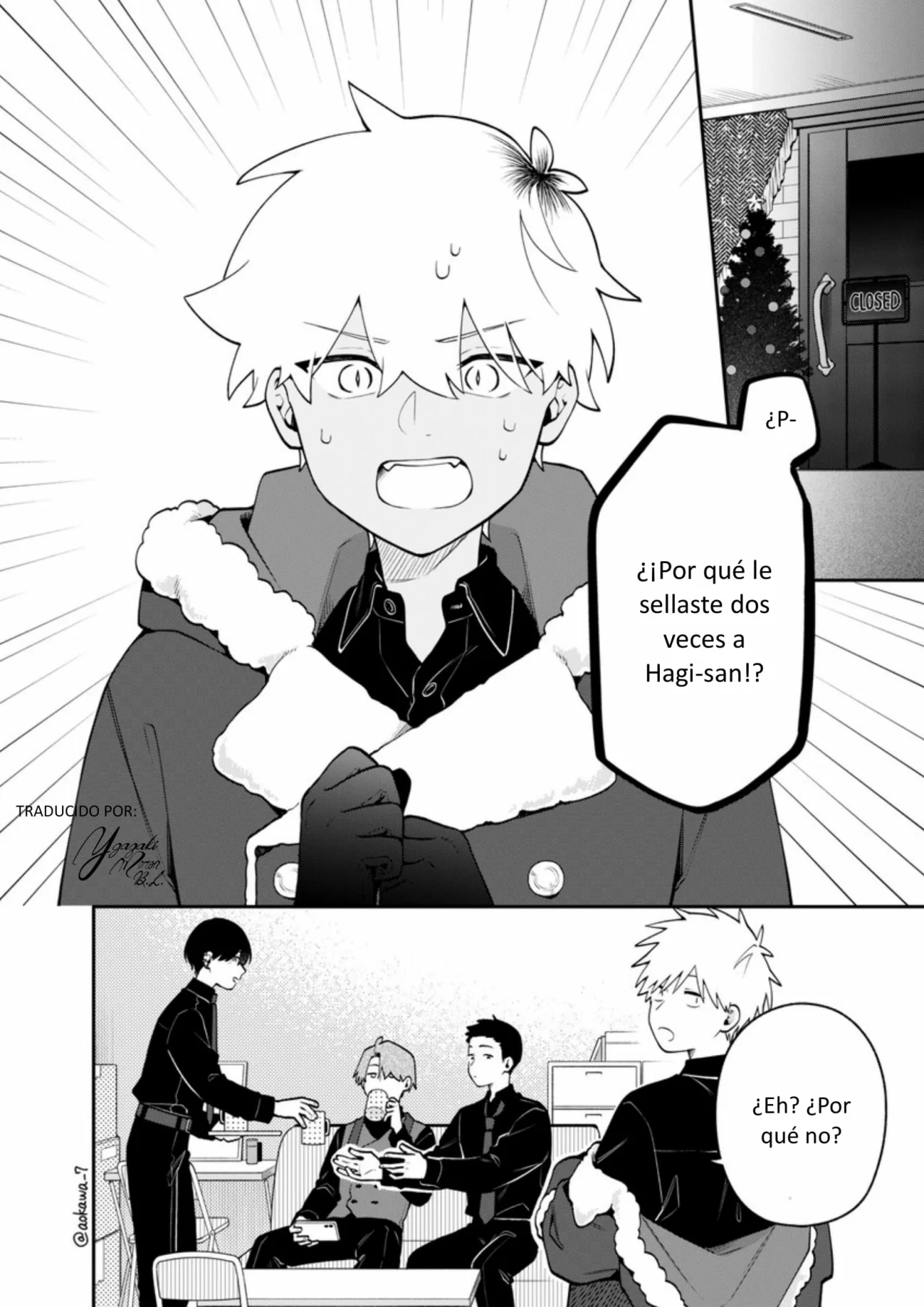 Gōkon ni ittara onna ga inakatta hanashi Capítulo 58 - Page 1