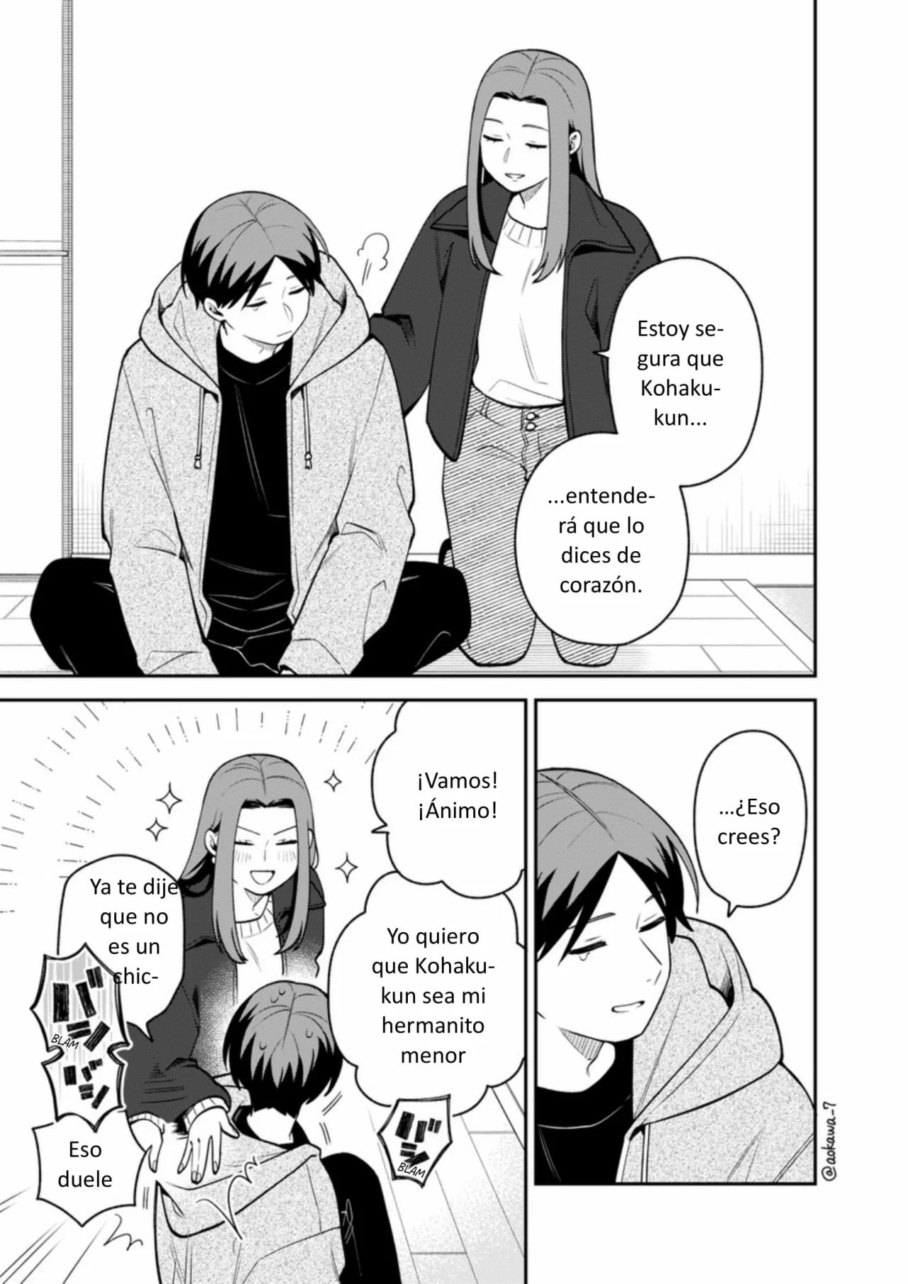 Gōkon ni ittara onna ga inakatta hanashi Capítulo 58 - Page 16