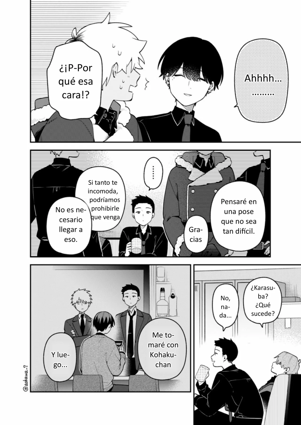 Gōkon ni ittara onna ga inakatta hanashi Capítulo 58 - Page 5