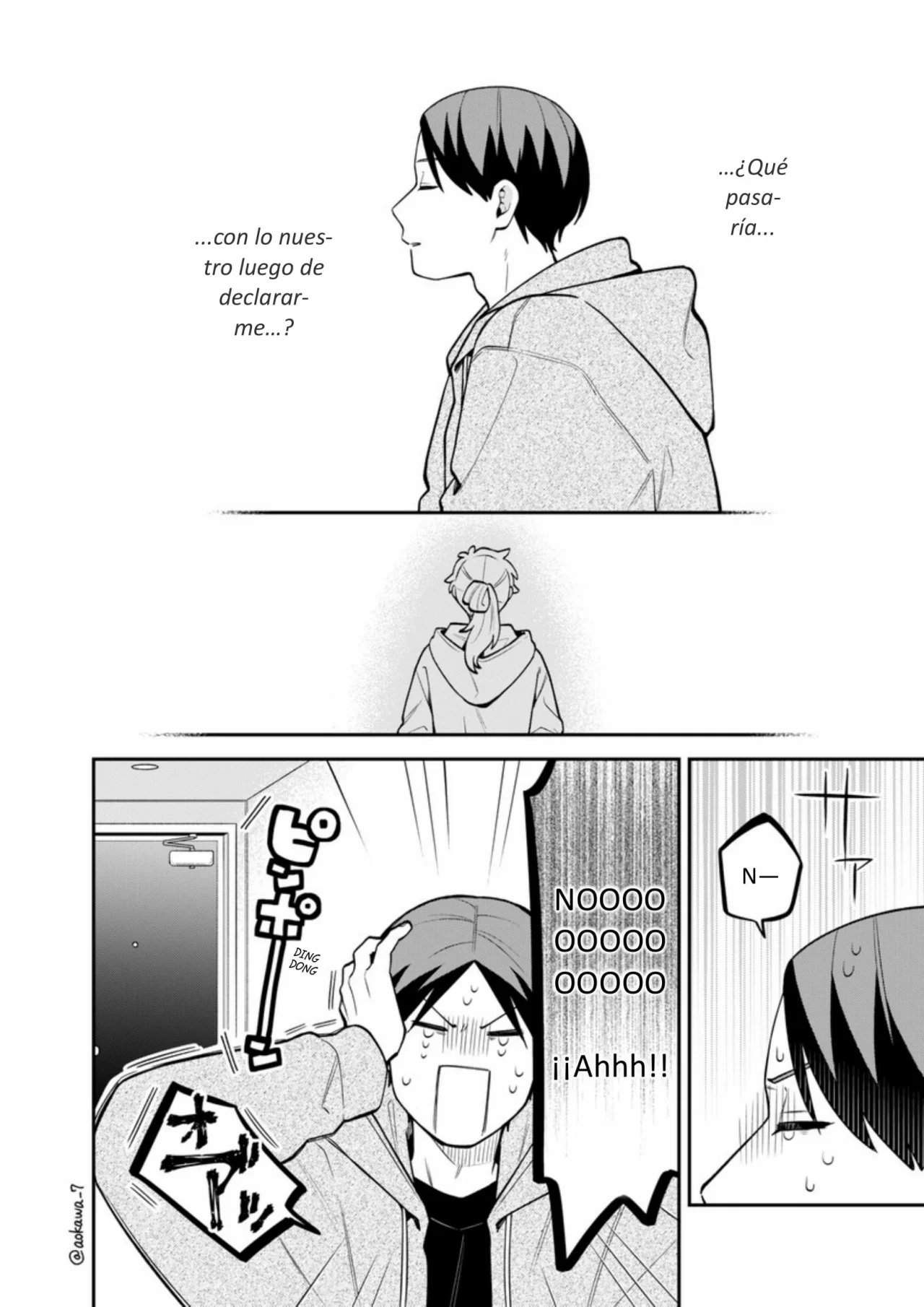 Gōkon ni ittara onna ga inakatta hanashi Capítulo 58 - Page 9