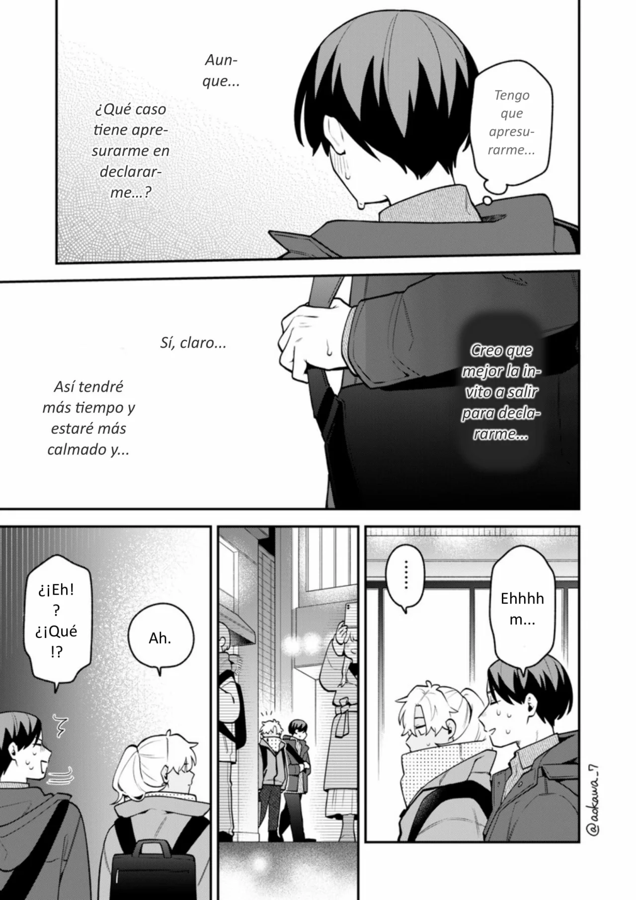 Gōkon ni ittara onna ga inakatta hanashi Capítulo 59 - Page 14