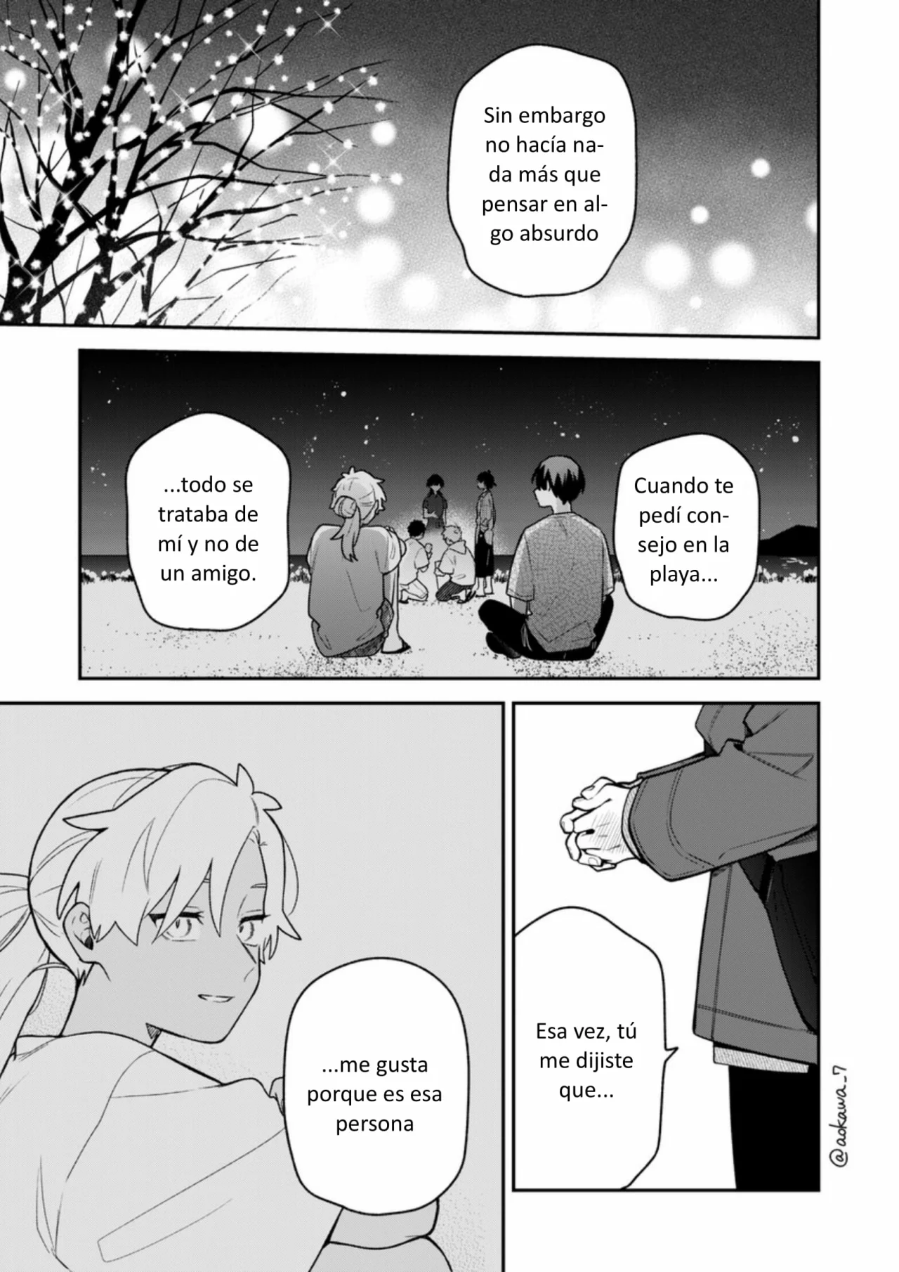 Gōkon ni ittara onna ga inakatta hanashi Capítulo 59 - Page 24