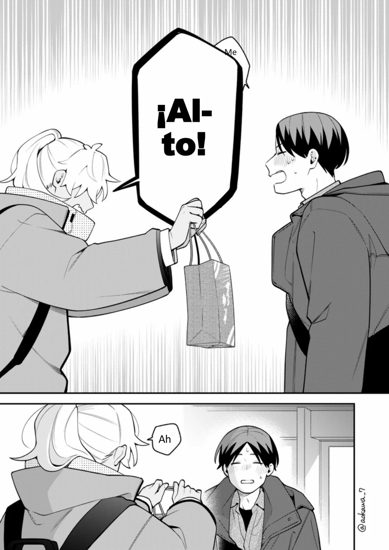 Gōkon ni ittara onna ga inakatta hanashi Capítulo 59 - Page 26