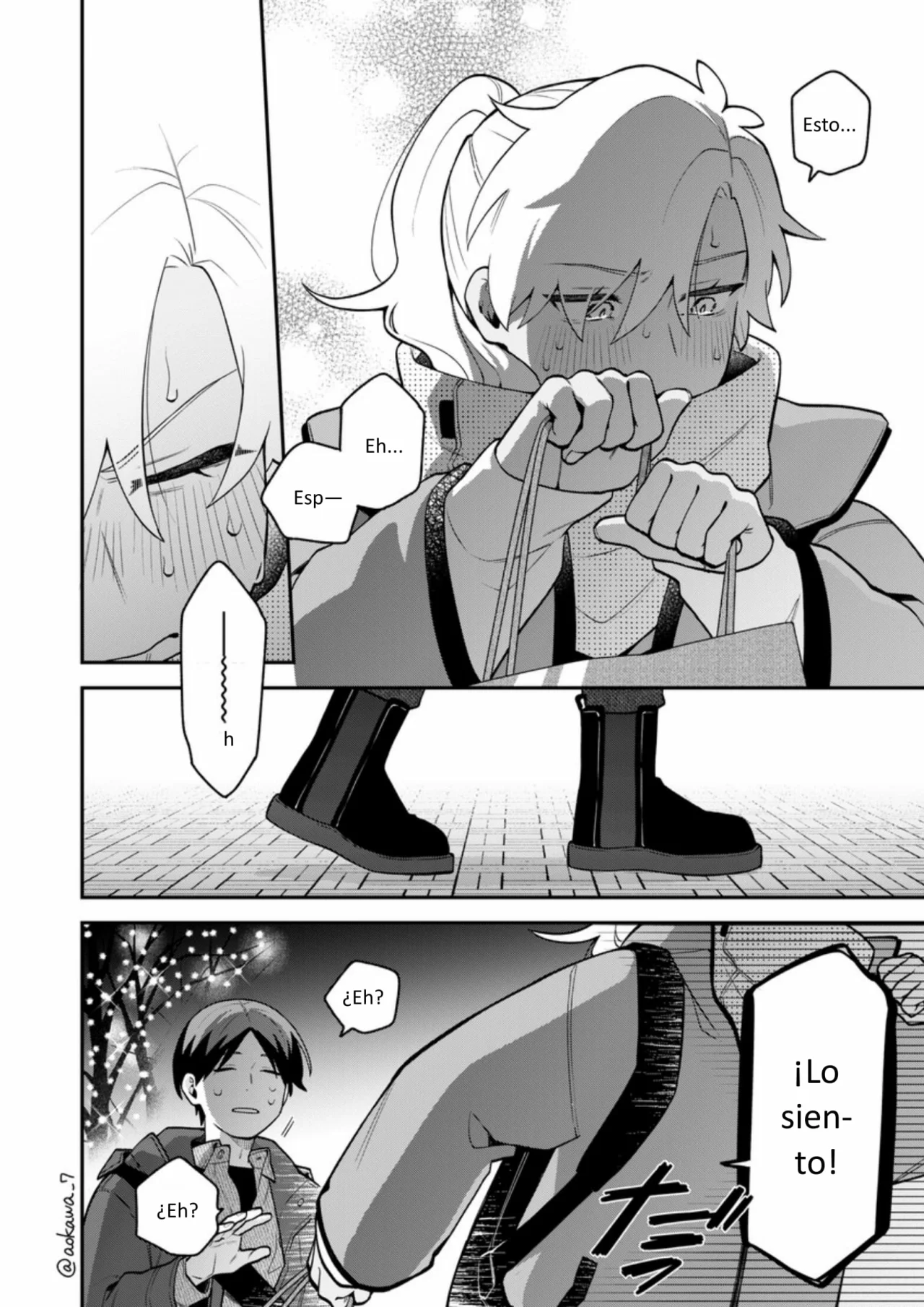 Gōkon ni ittara onna ga inakatta hanashi Capítulo 59 - Page 27