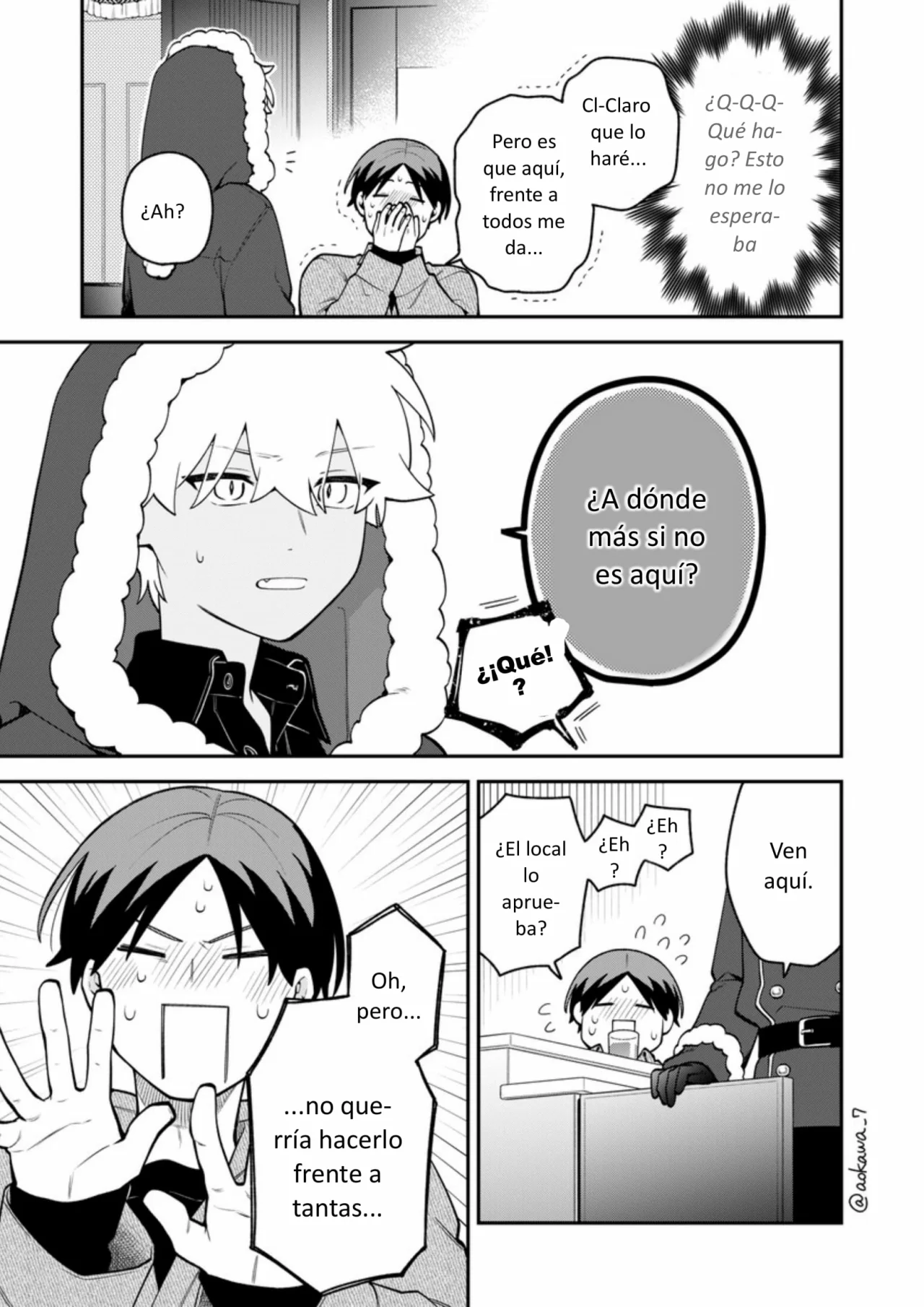 Gōkon ni ittara onna ga inakatta hanashi Capítulo 59 - Page 4