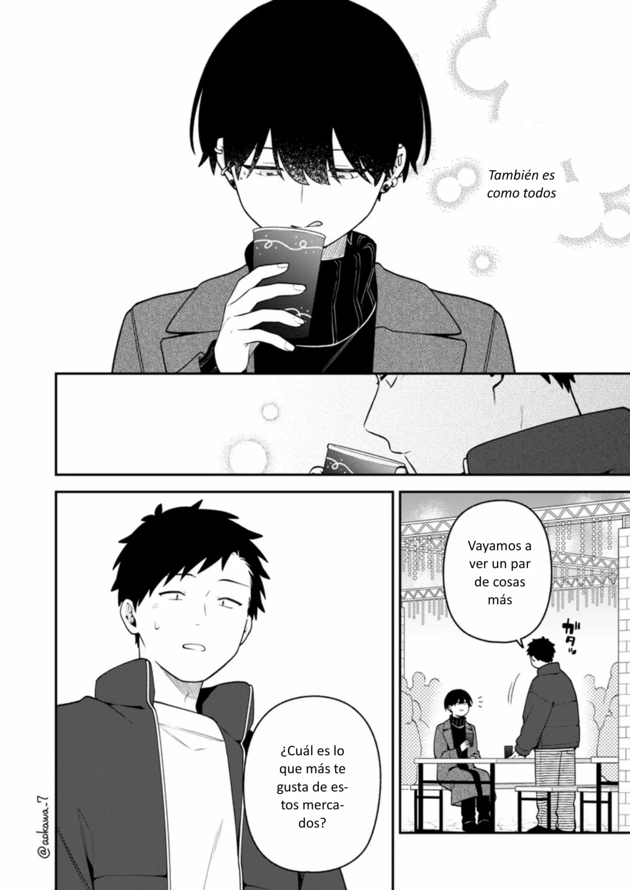 Gōkon ni ittara onna ga inakatta hanashi Capítulo 61 - Page 13