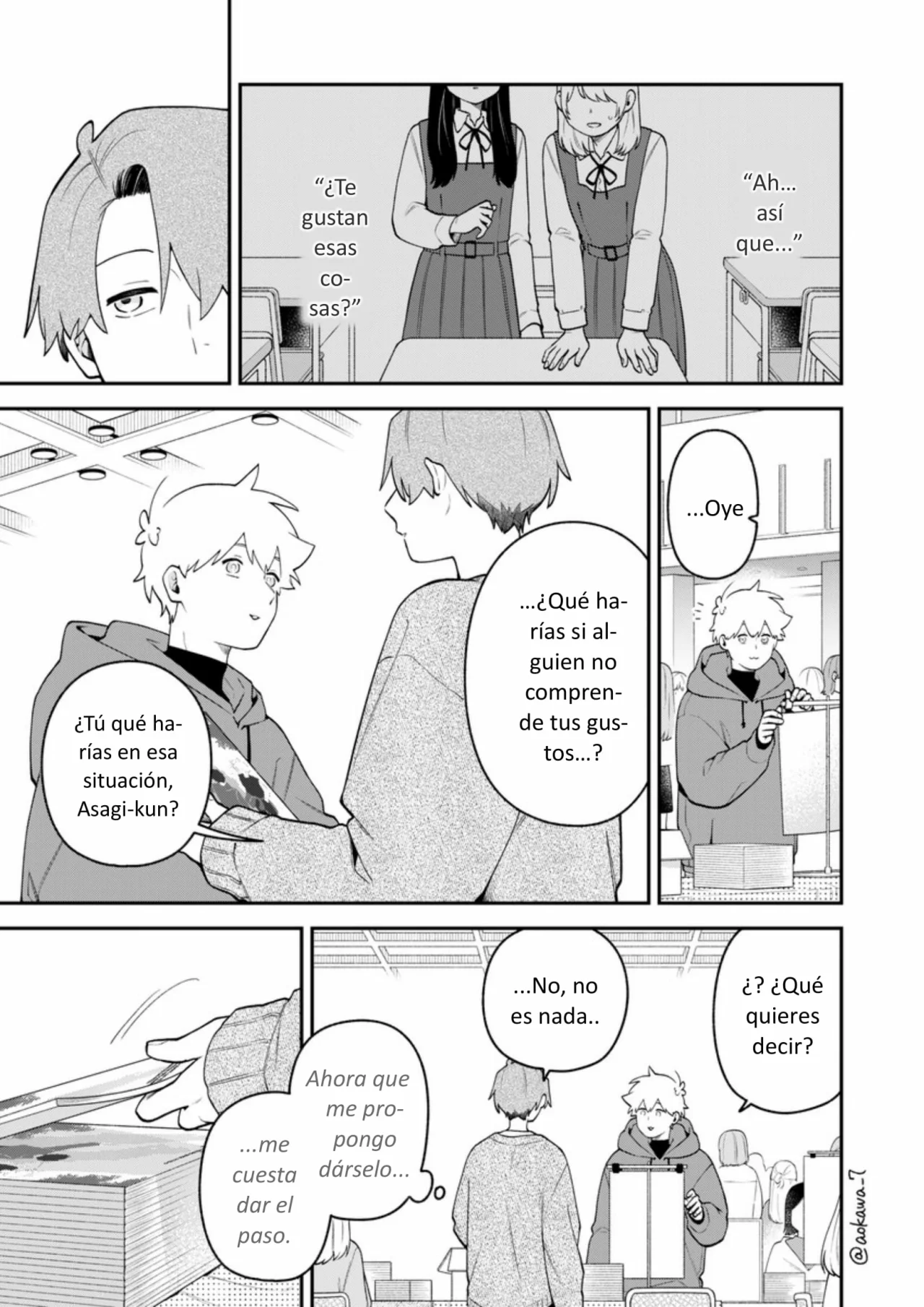 Gōkon ni ittara onna ga inakatta hanashi Capítulo 63 - Page 10