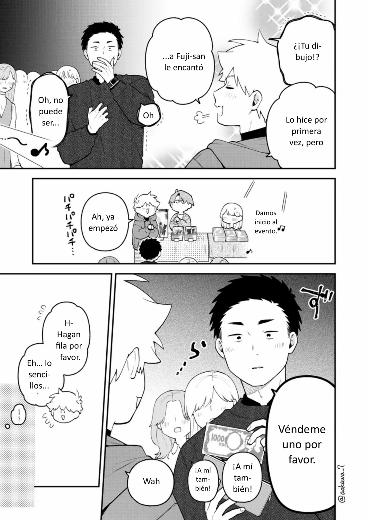 Gōkon ni ittara onna ga inakatta hanashi Capítulo 63 - Page 12