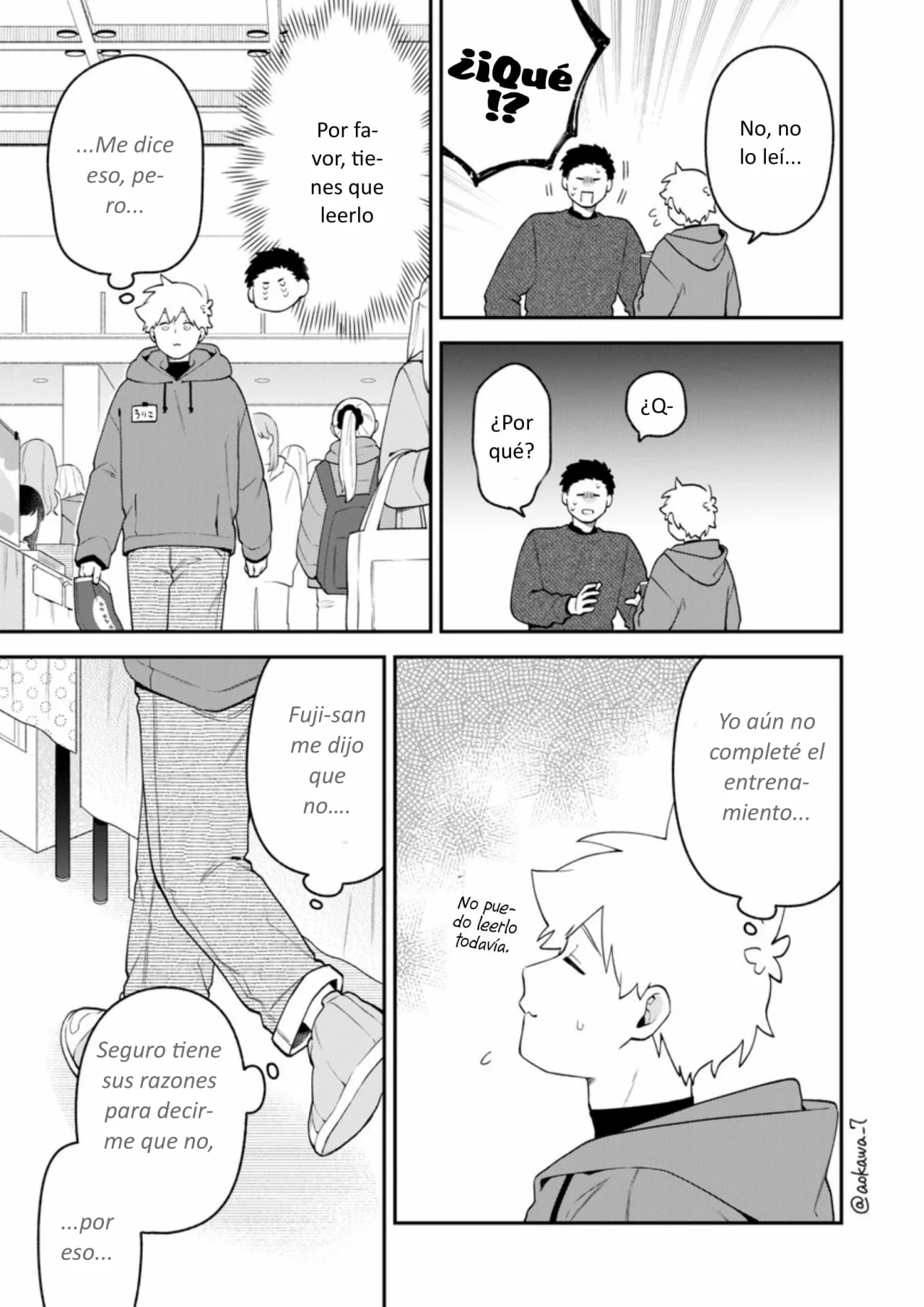 Gōkon ni ittara onna ga inakatta hanashi Capítulo 63 - Page 16