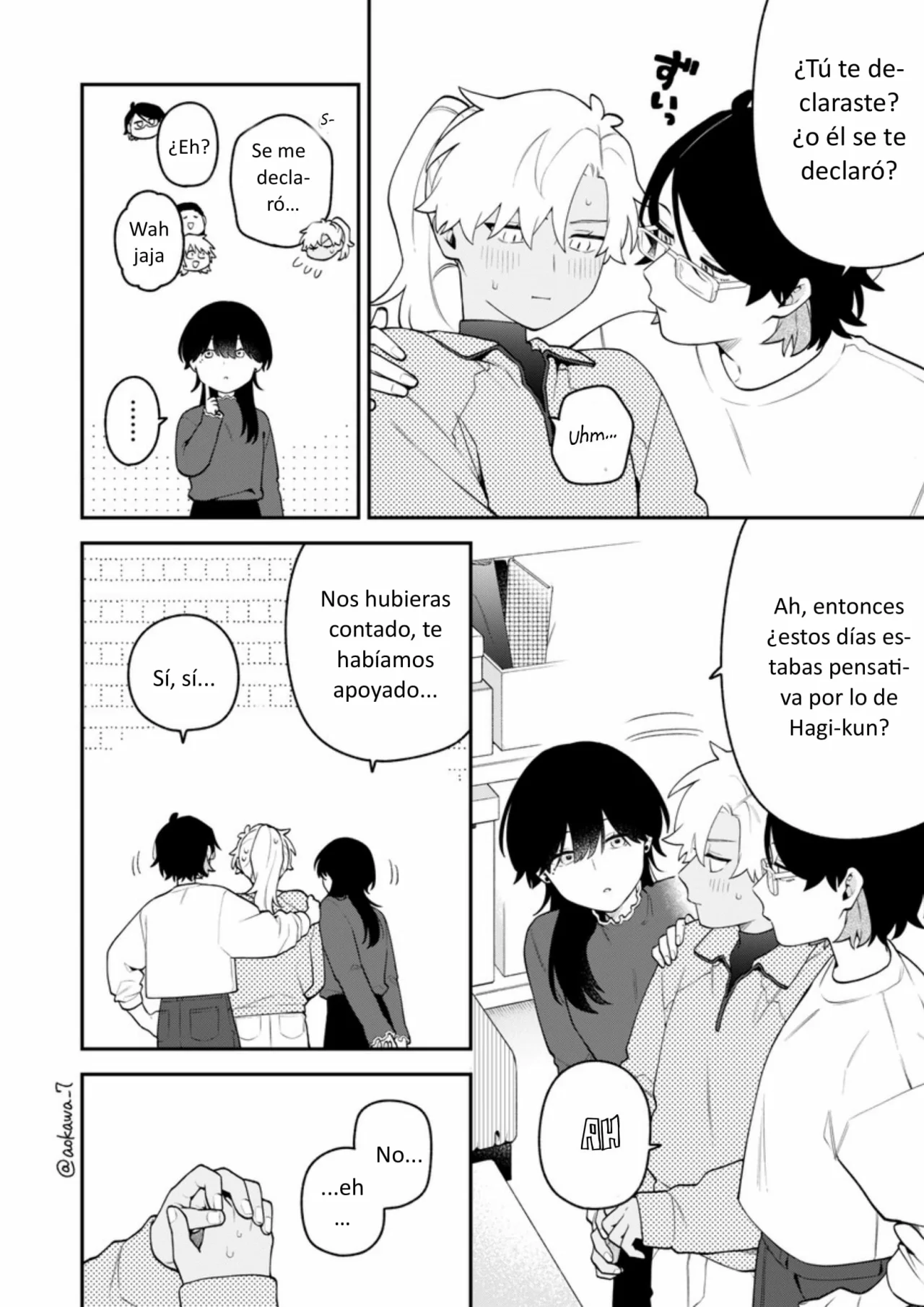 Gōkon ni ittara onna ga inakatta hanashi Capítulo 63 - Page 3