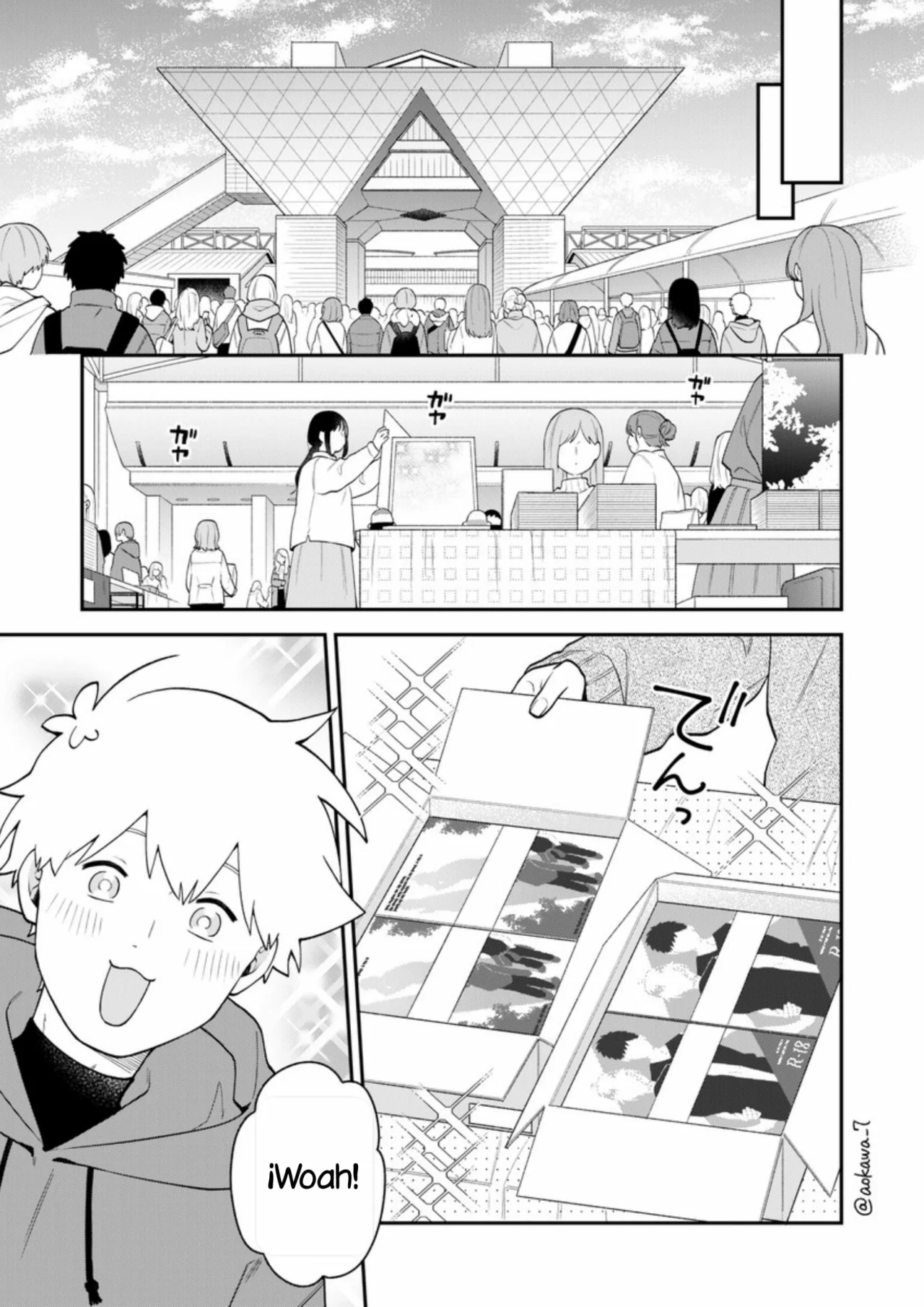 Gōkon ni ittara onna ga inakatta hanashi Capítulo 63 - Page 6